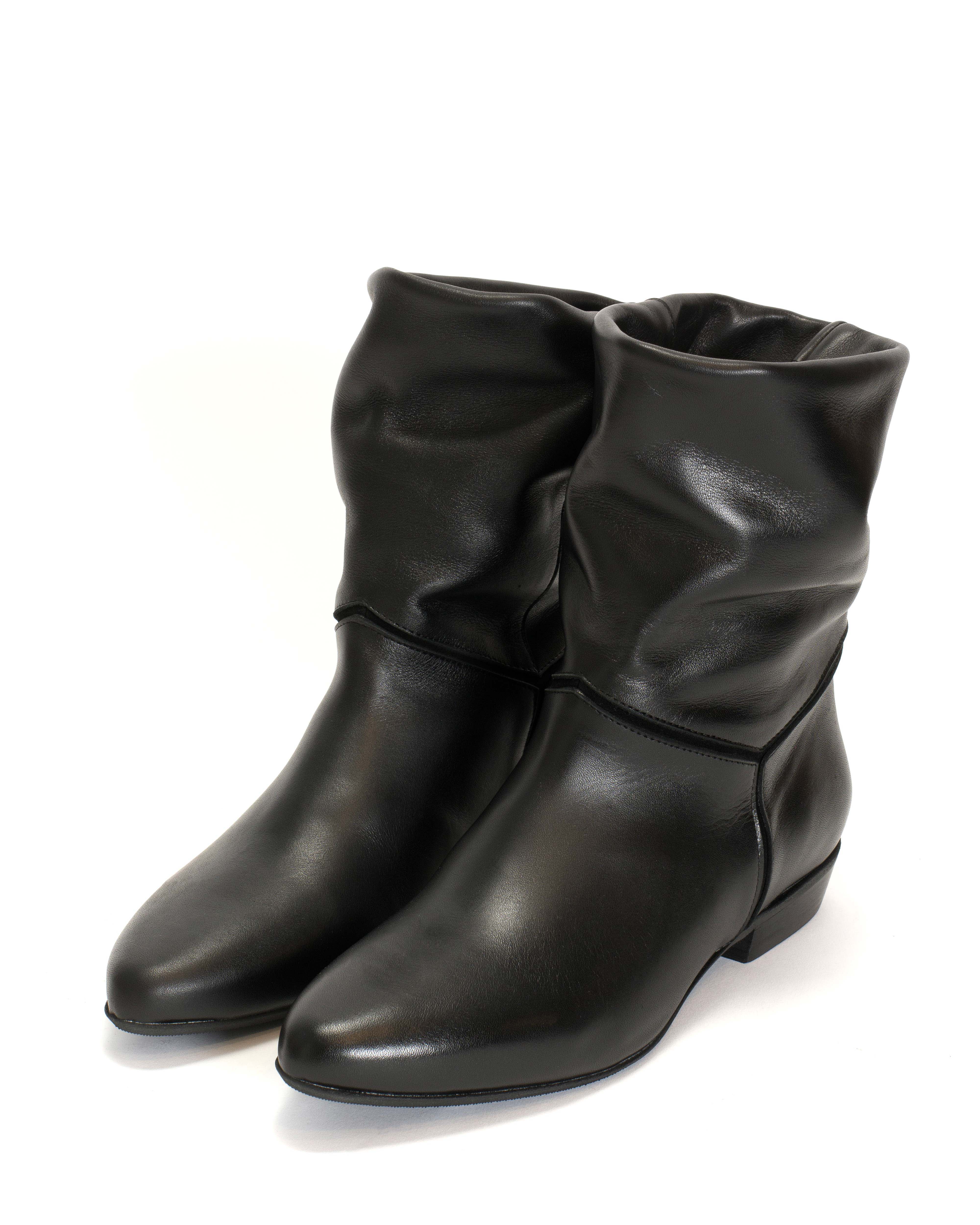 Jassi 20 Soft calf & suede leather Black - Image 2