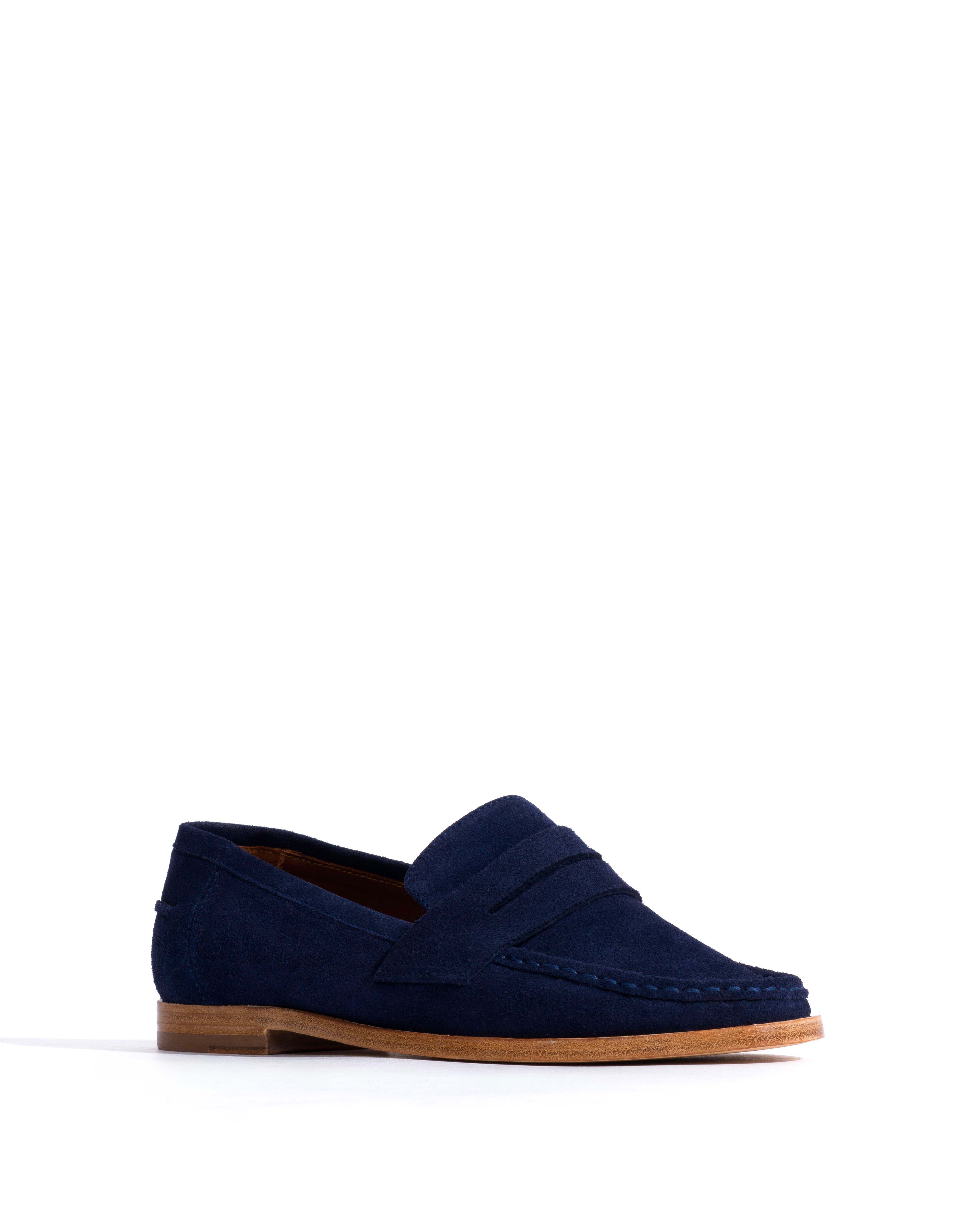 Jesha Calf suede Ink blue - Image 2