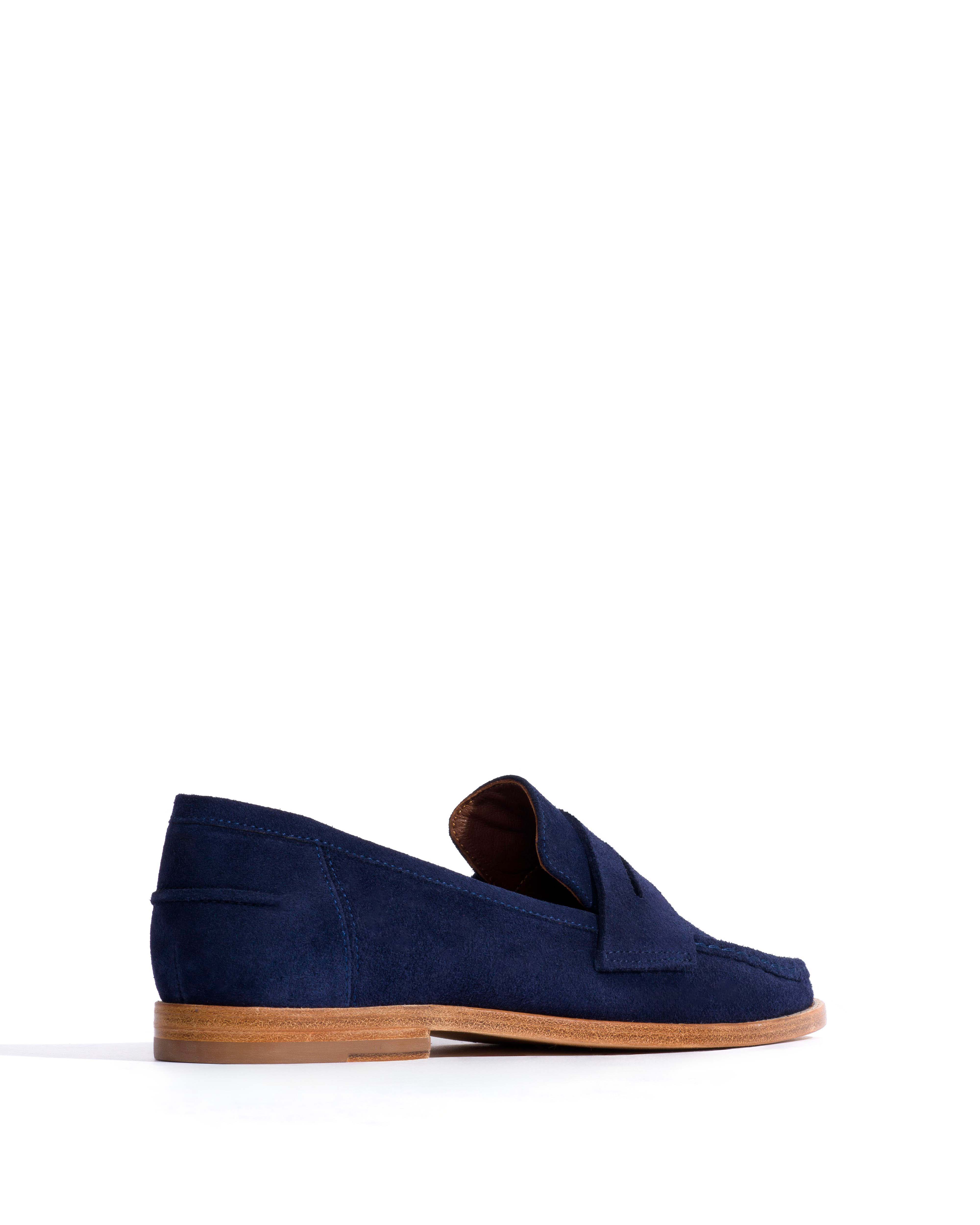 Jesha Calf suede Ink blue - Image 3