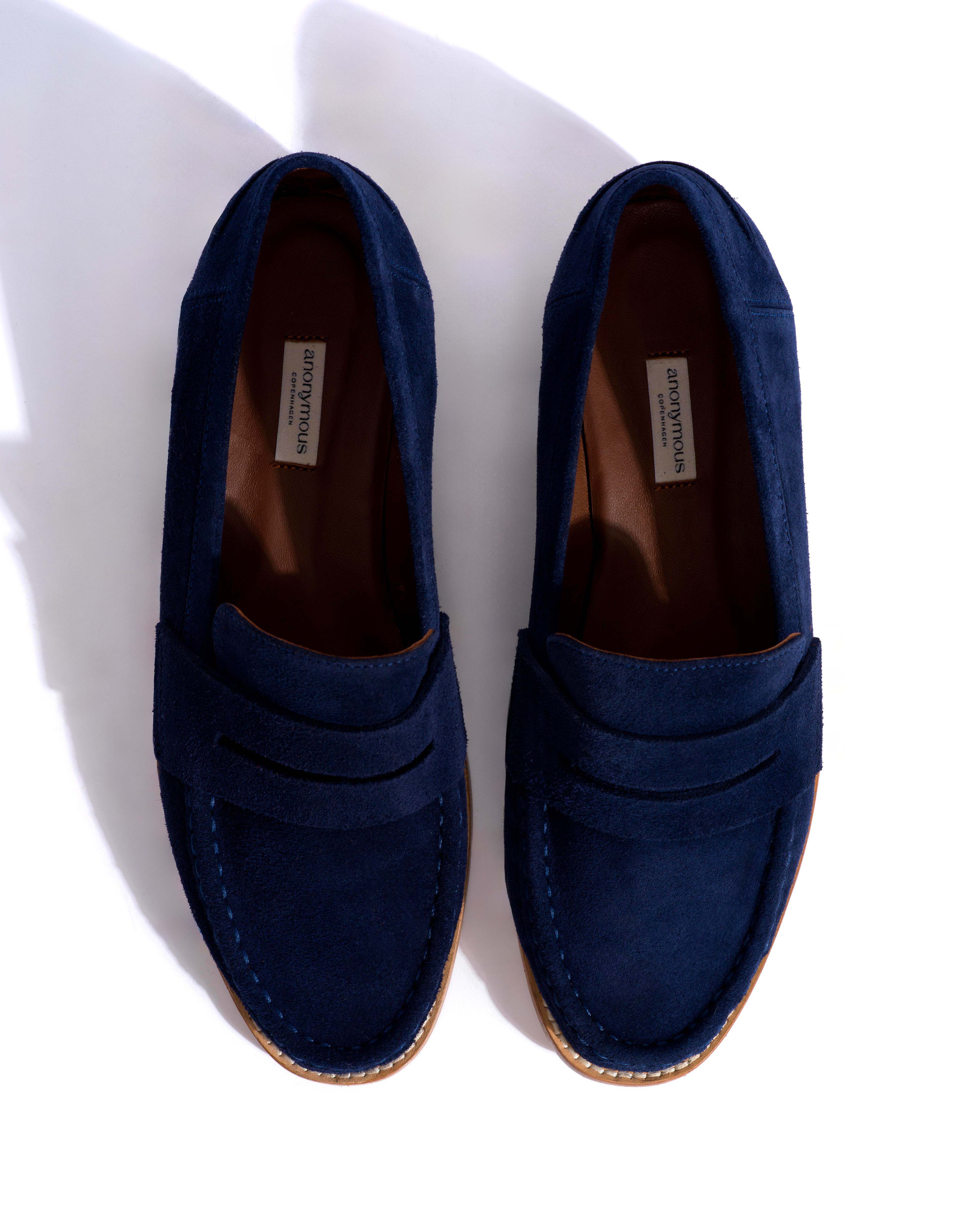 Jesha Calf suede Ink blue - Image 4