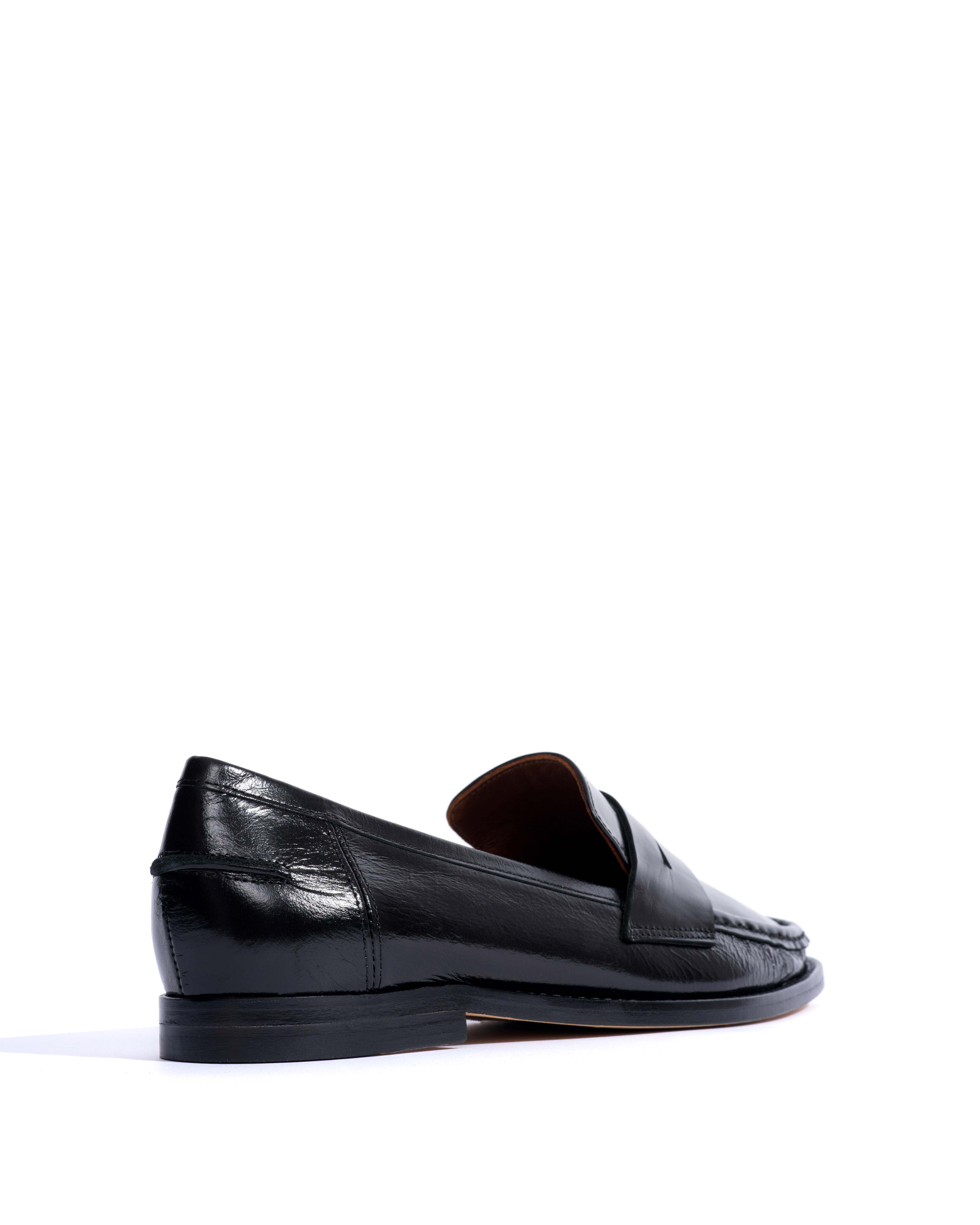 Jesha Crinkled soft calf Black - Image 4