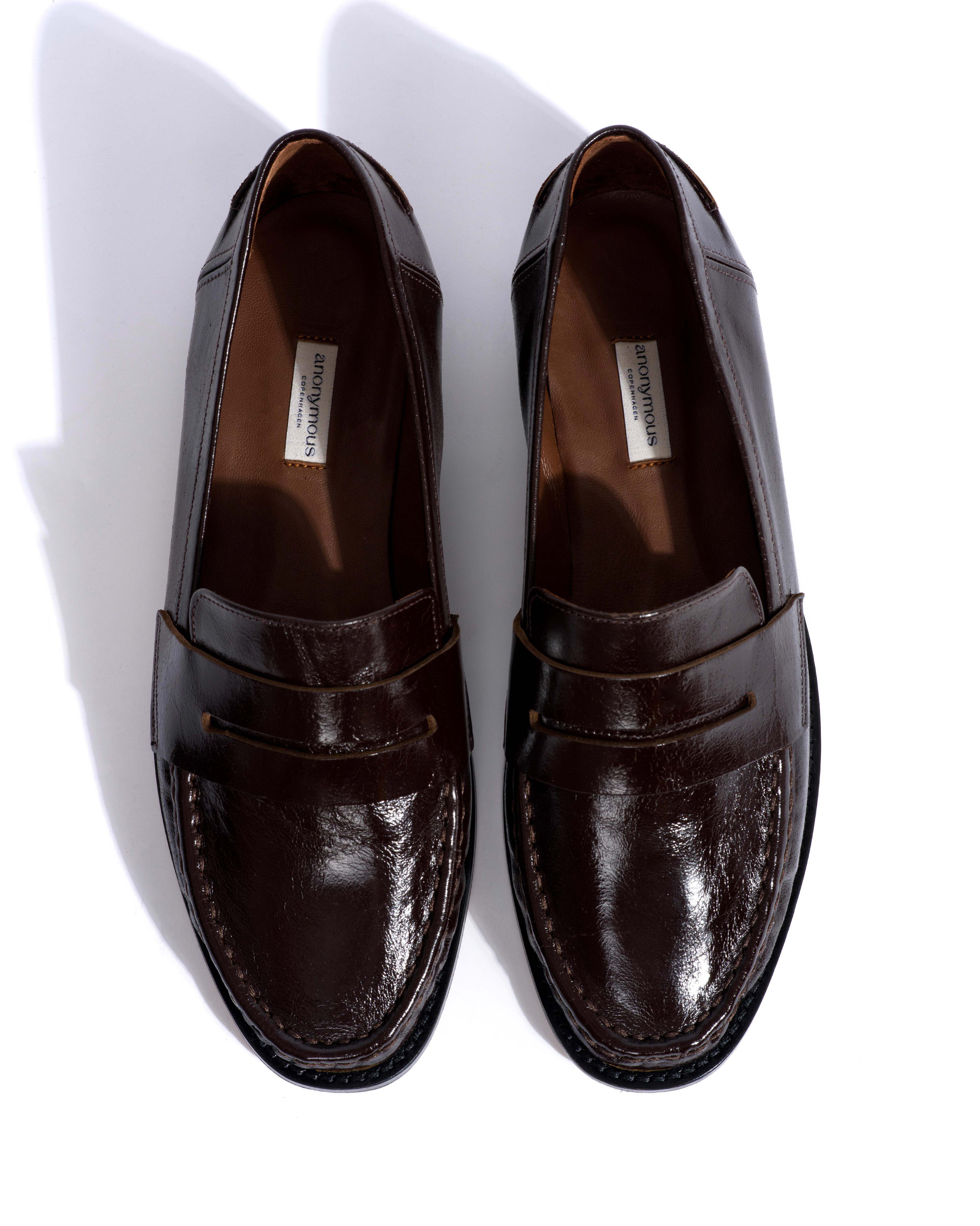 Jesha Crinkled soft calf Espresso brown - Image 4