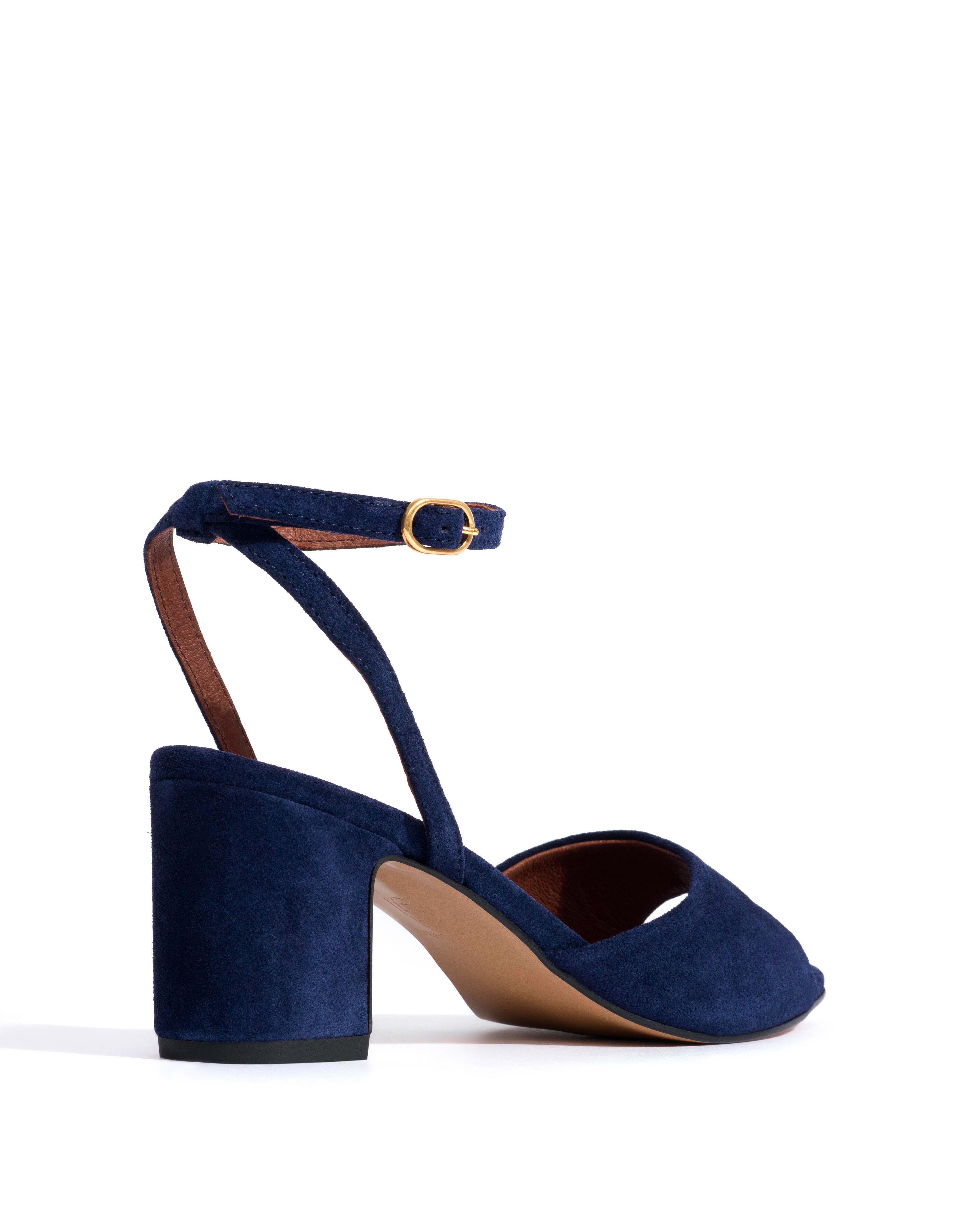 Jolie 55 Calf suede Ink blue - Image 3
