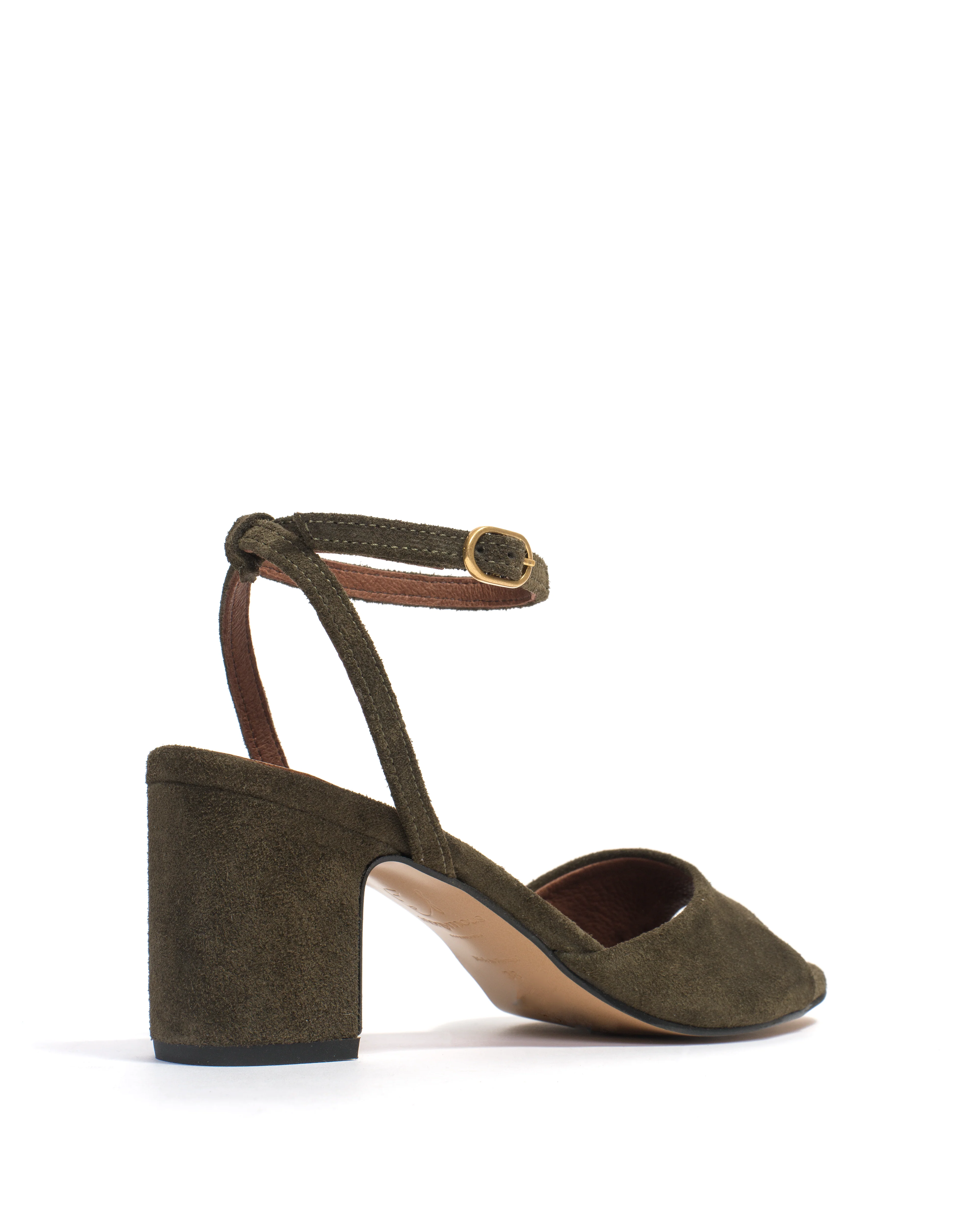 Jolie 55 Calf suede Moss green - Image 4