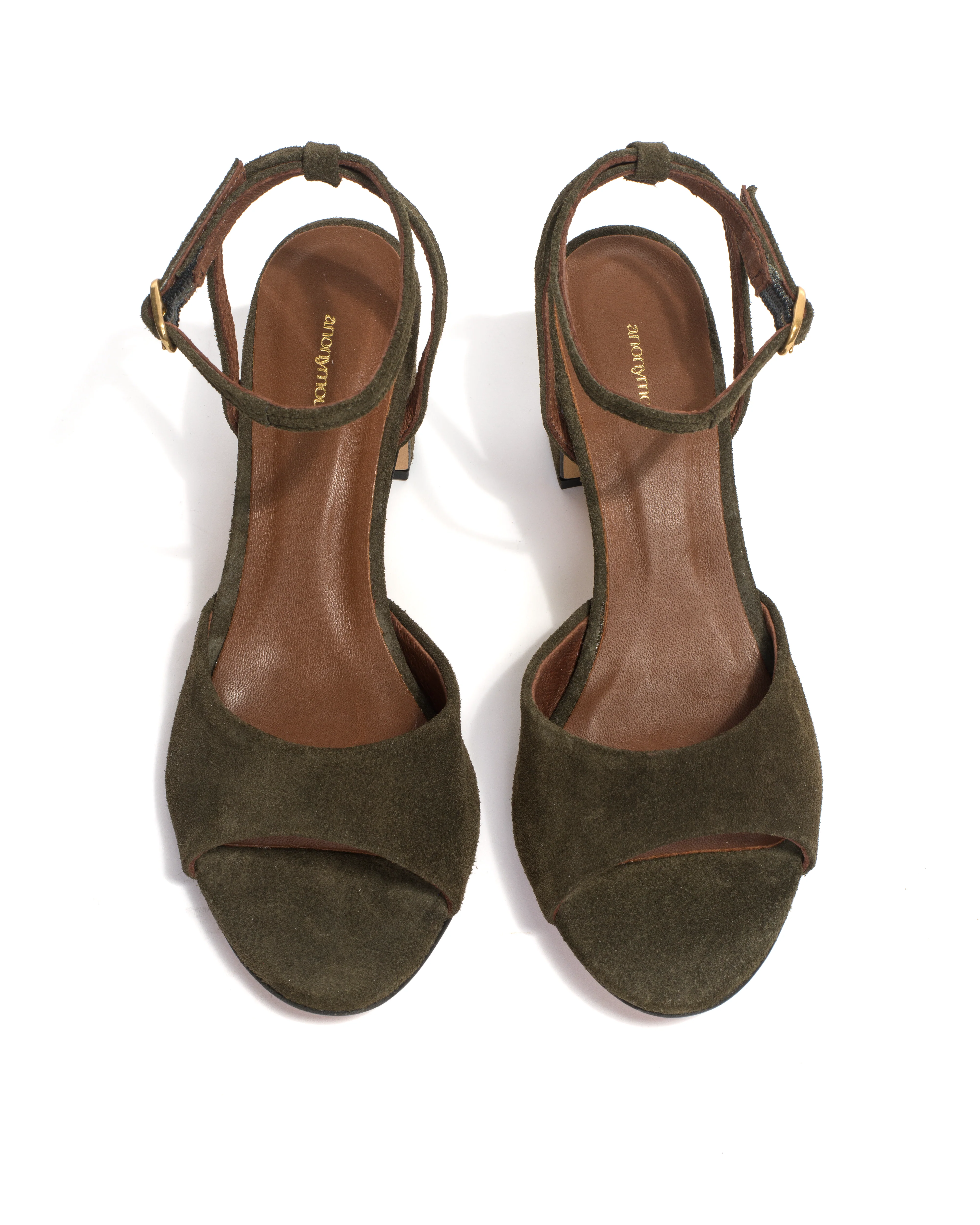 Jolie 55 Calf suede Moss green - Image 5