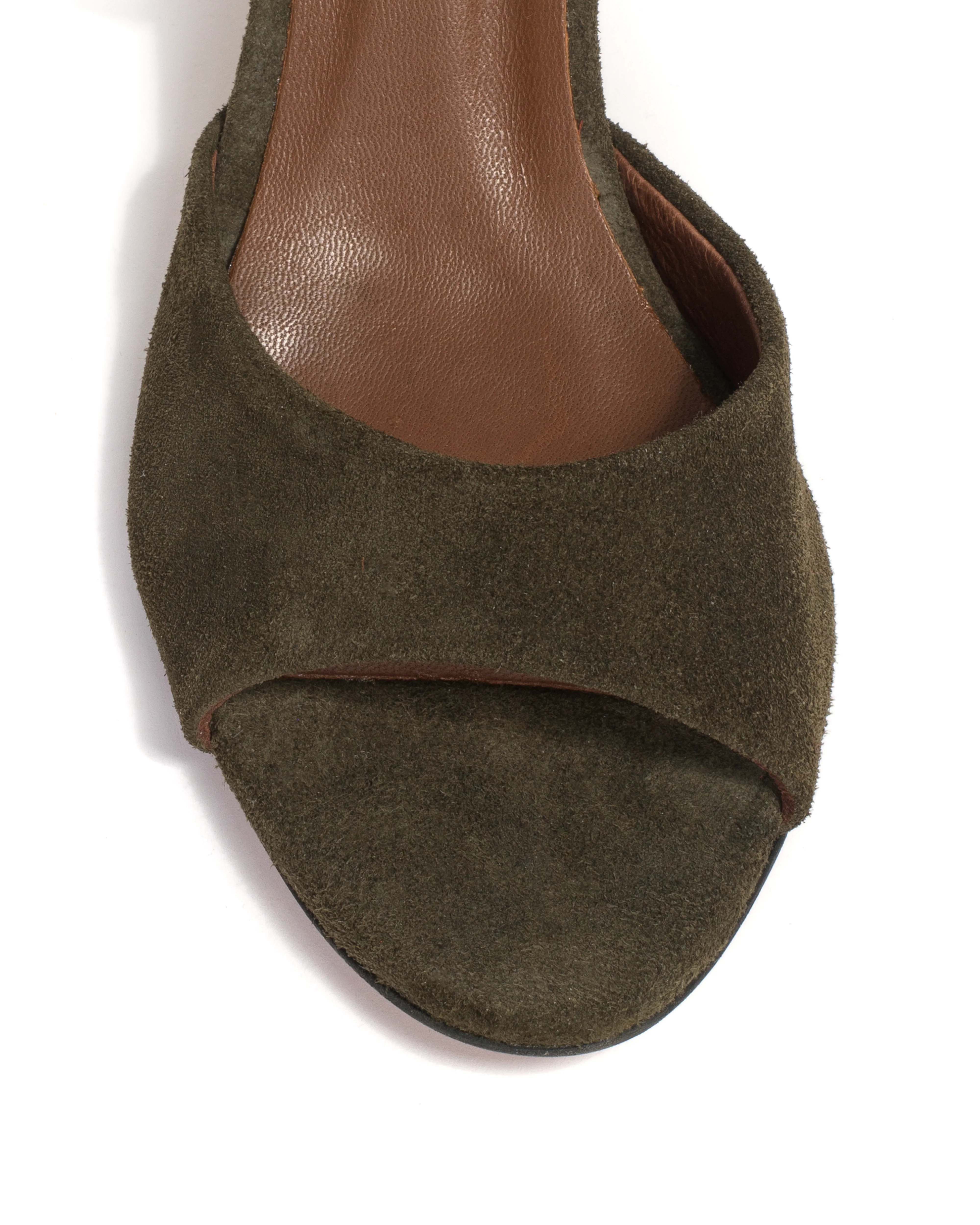 Jolie 55 Calf suede Moss green - Image 6