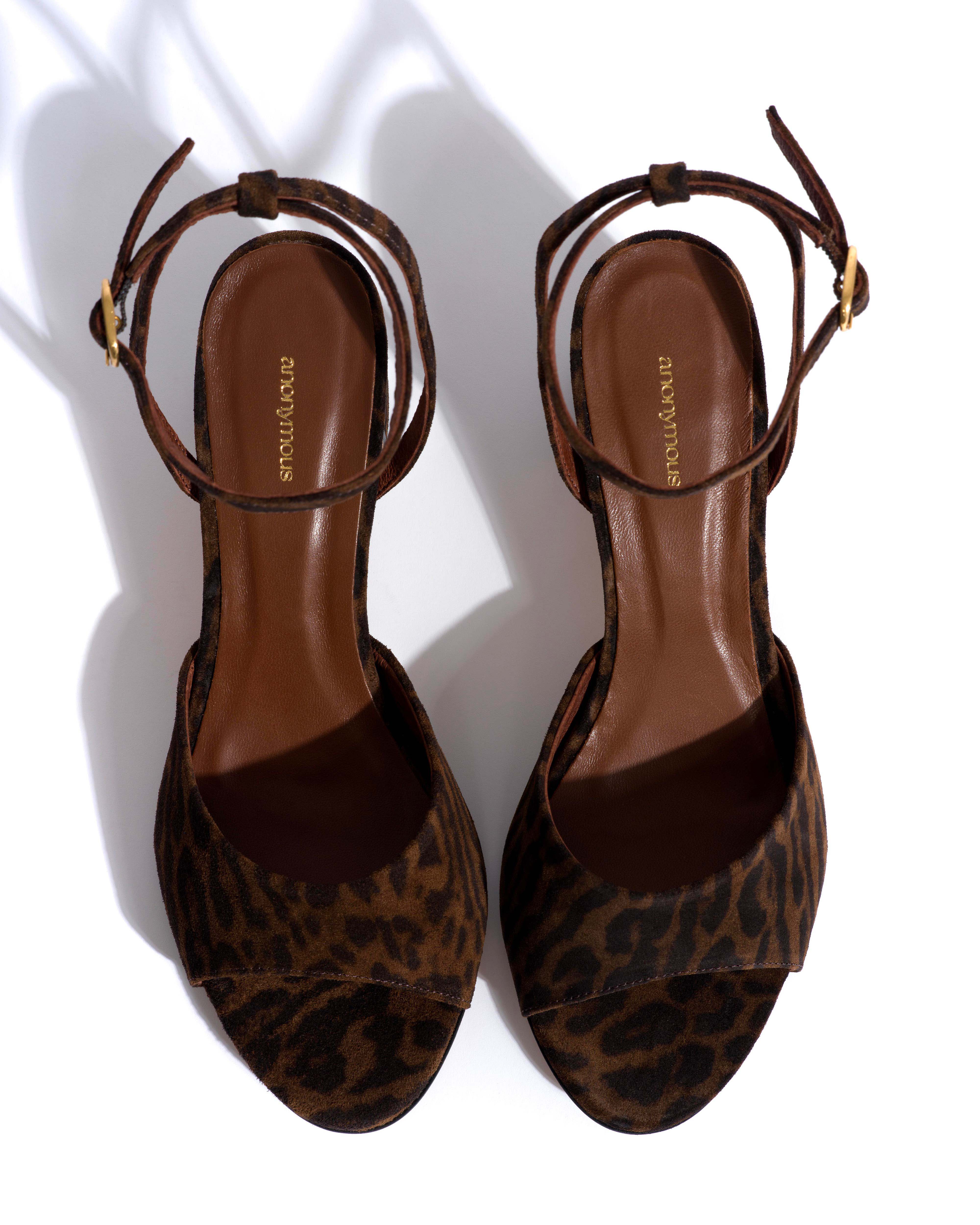 Jolie 55 Calf suede print Jaguar - Image 4