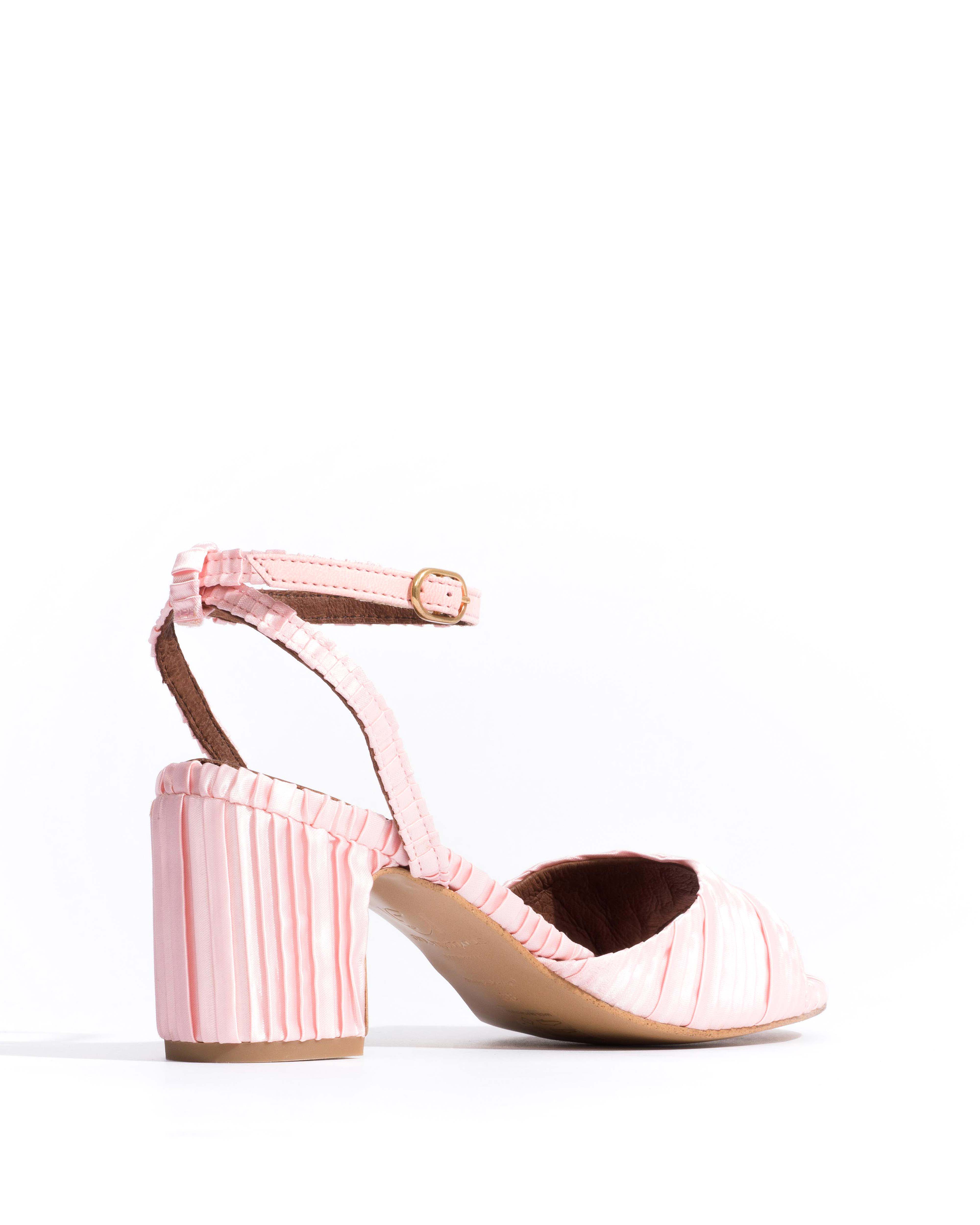 Jolie 55 Pleated satin Dreamy pink - Image 3