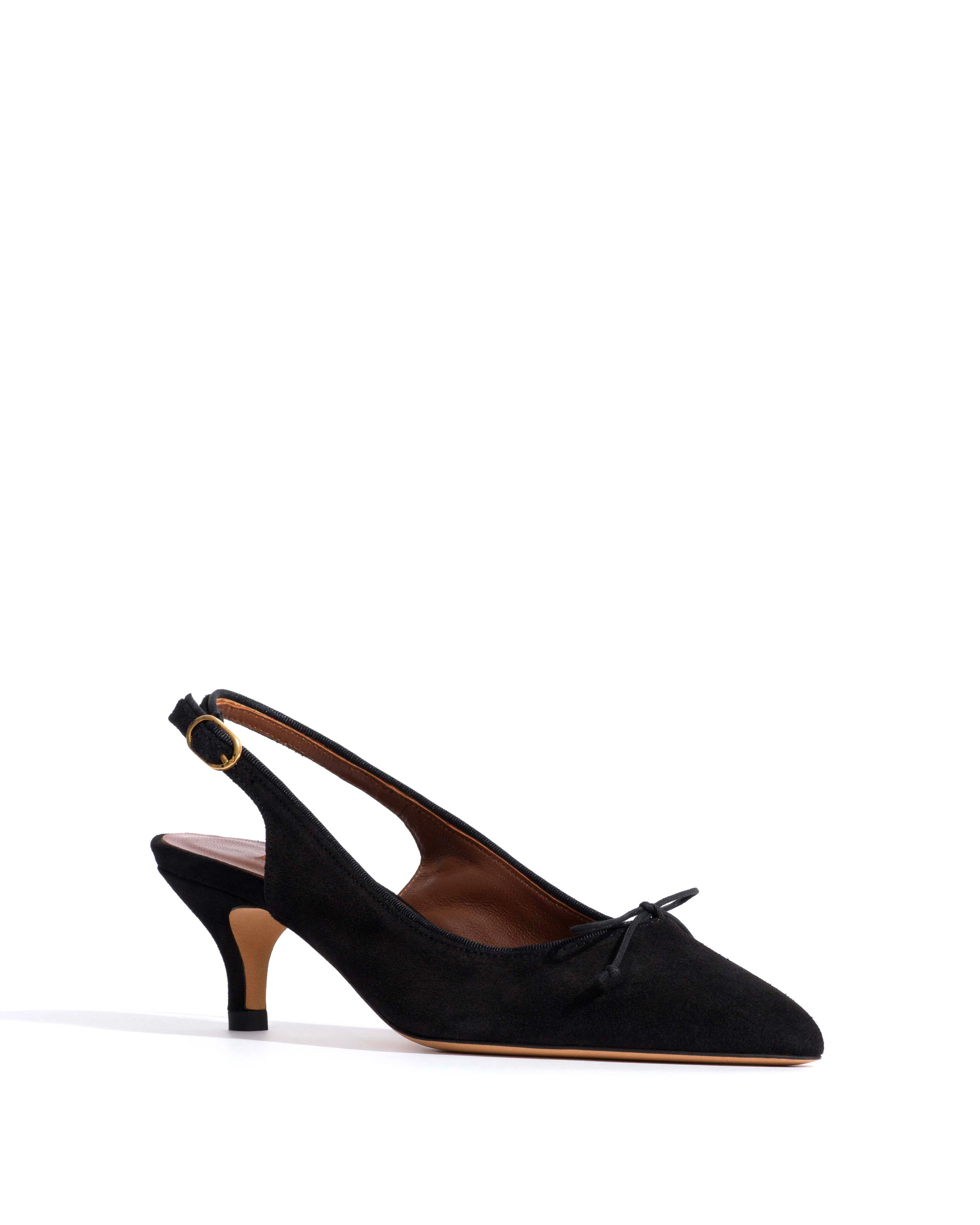 Kasy 50 kitten Calf suede Black - Image 2