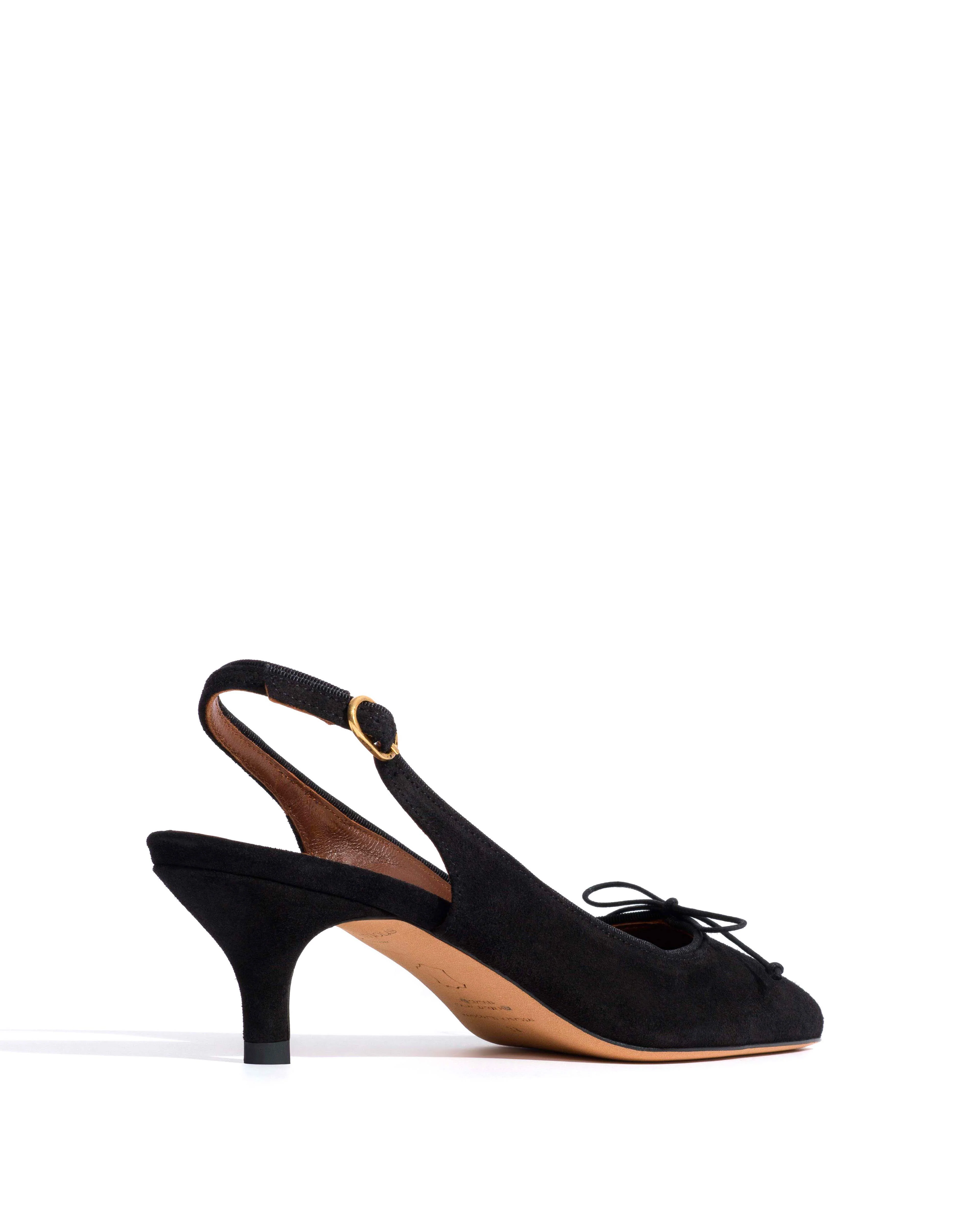 Kasy 50 kitten Calf suede Black - Image 3