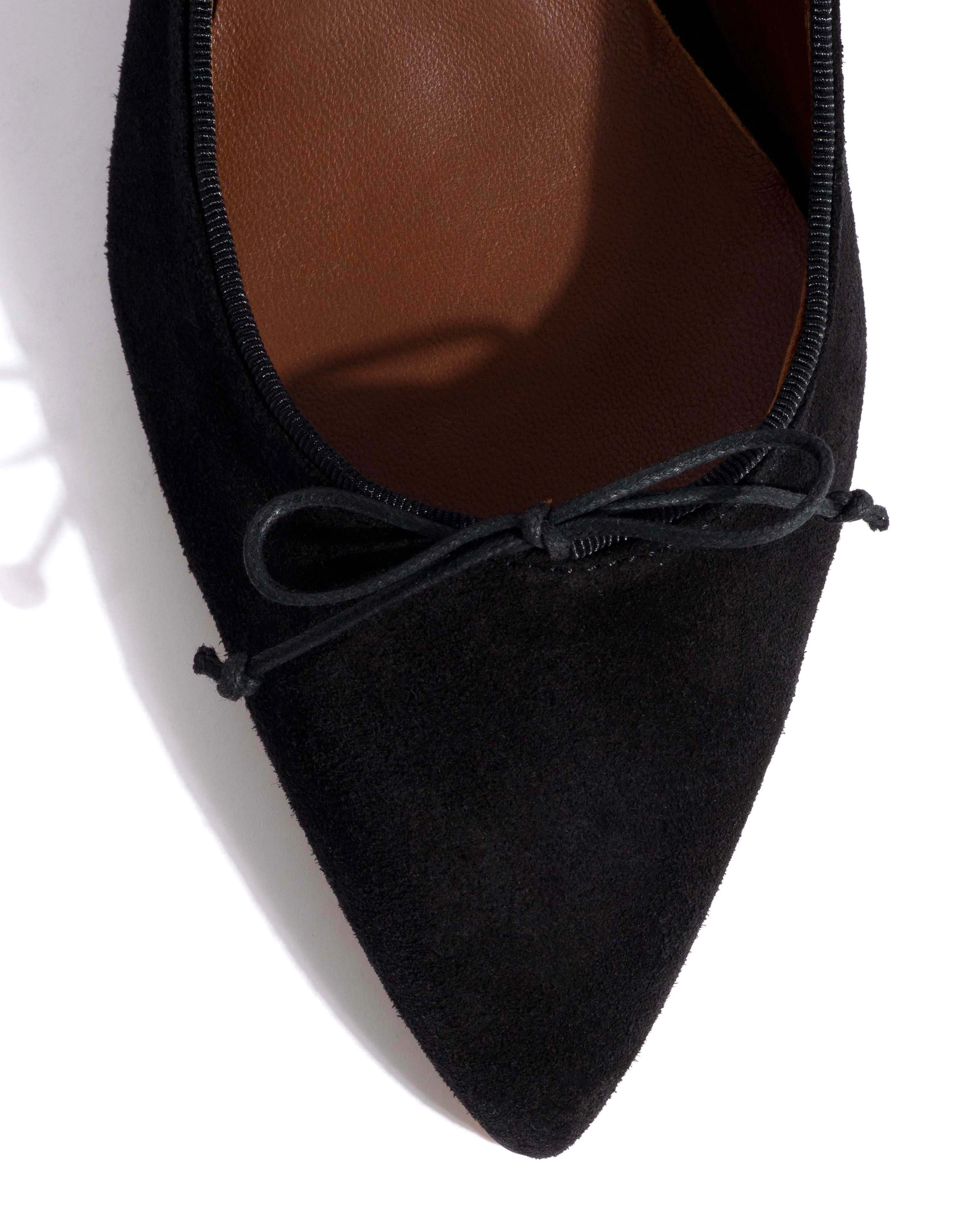 Kasy 50 kitten Calf suede Black - Image 5