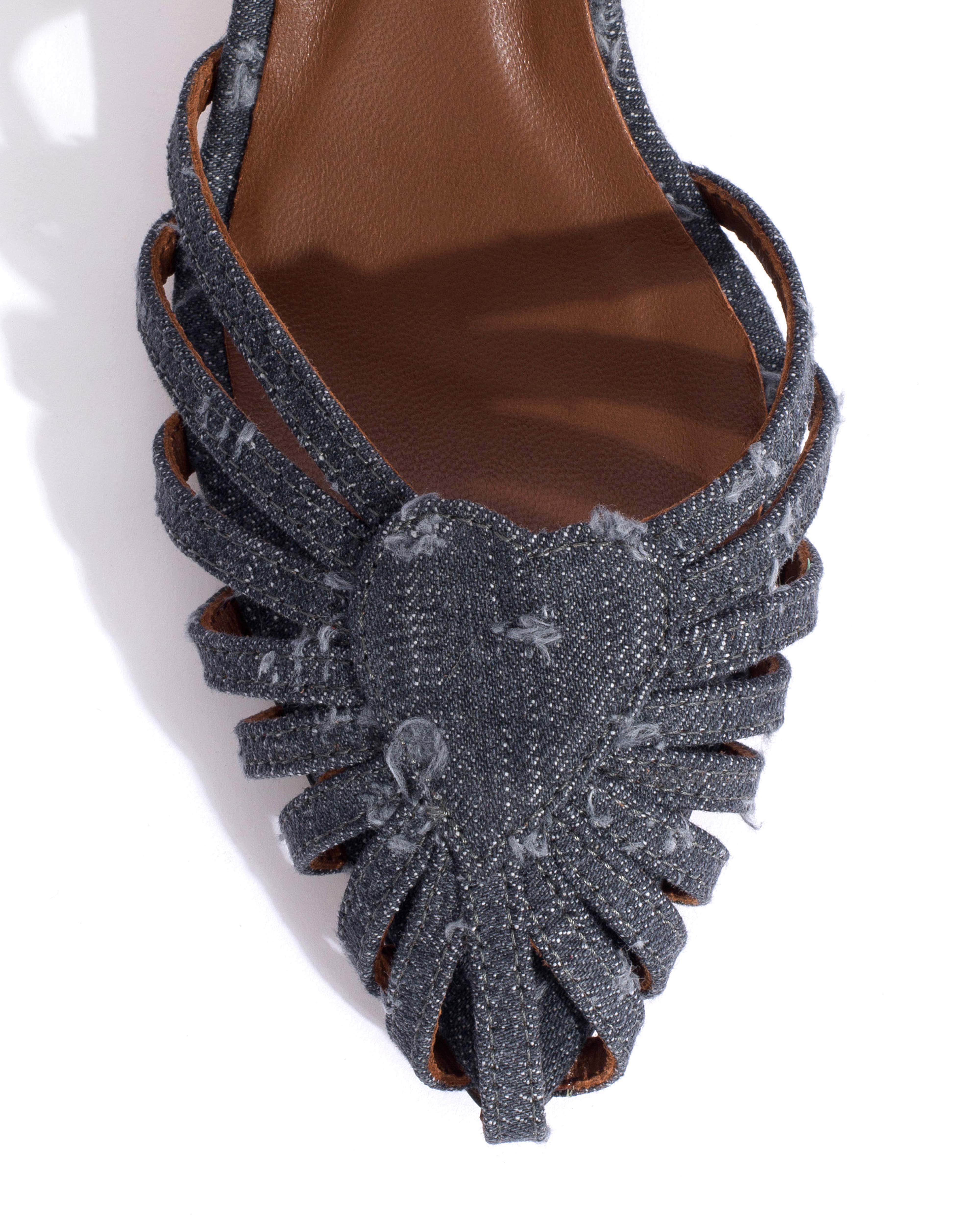 Keesha 55 Denim Distressed washed black - Image 5