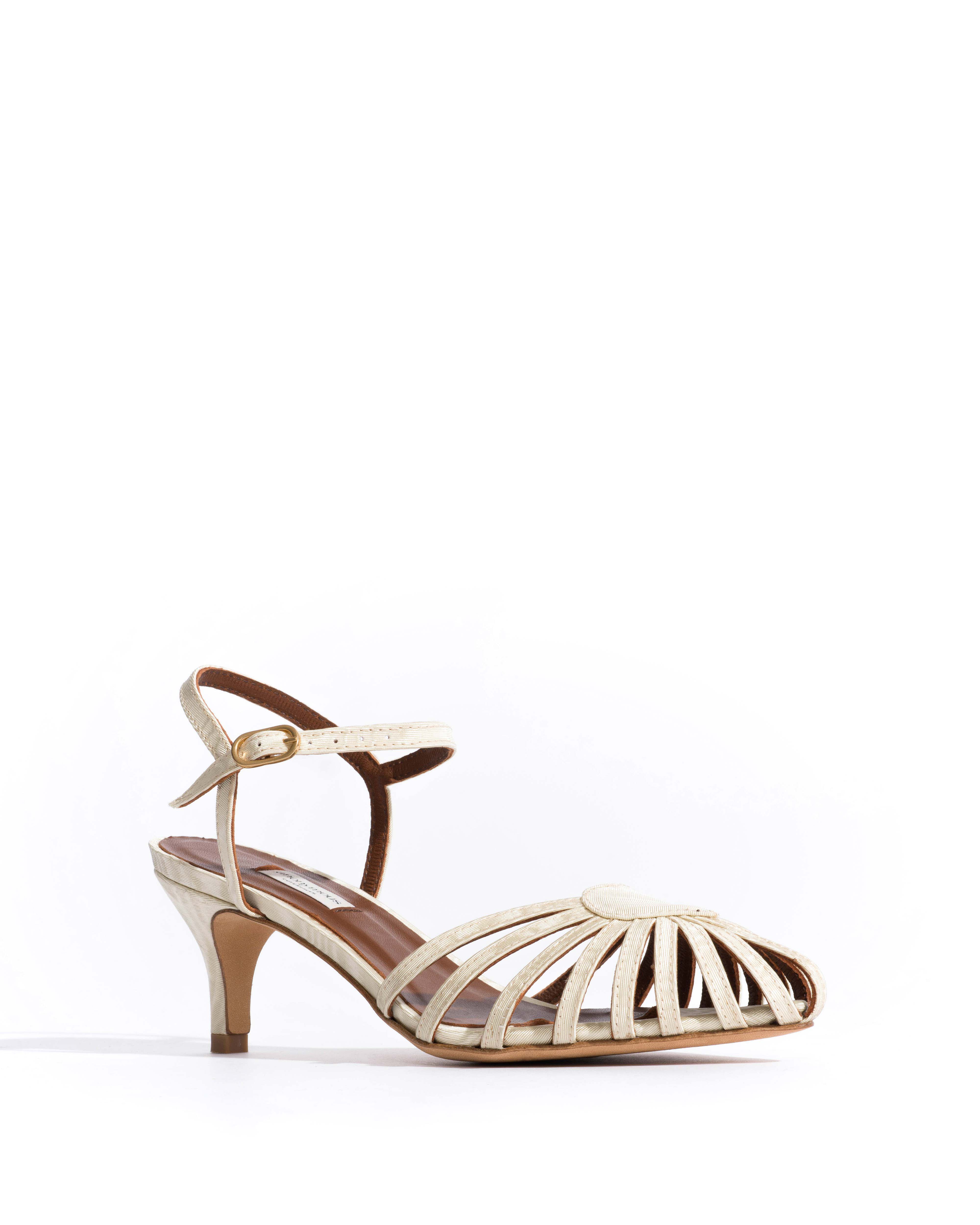 Keesha 55 Glossy moire Ivory - Image 2