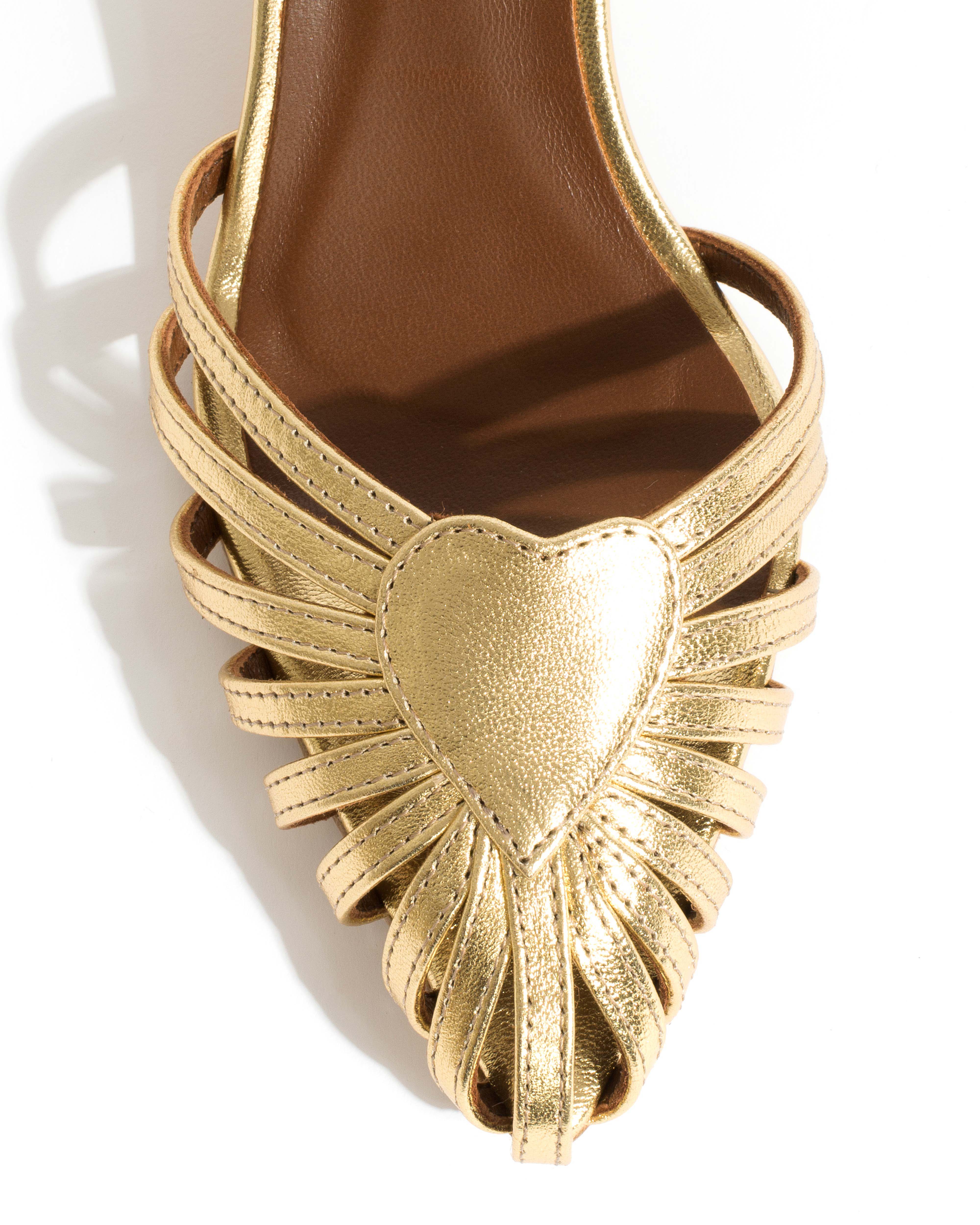 Keesha 55 Metallic goat Gold - Image 6