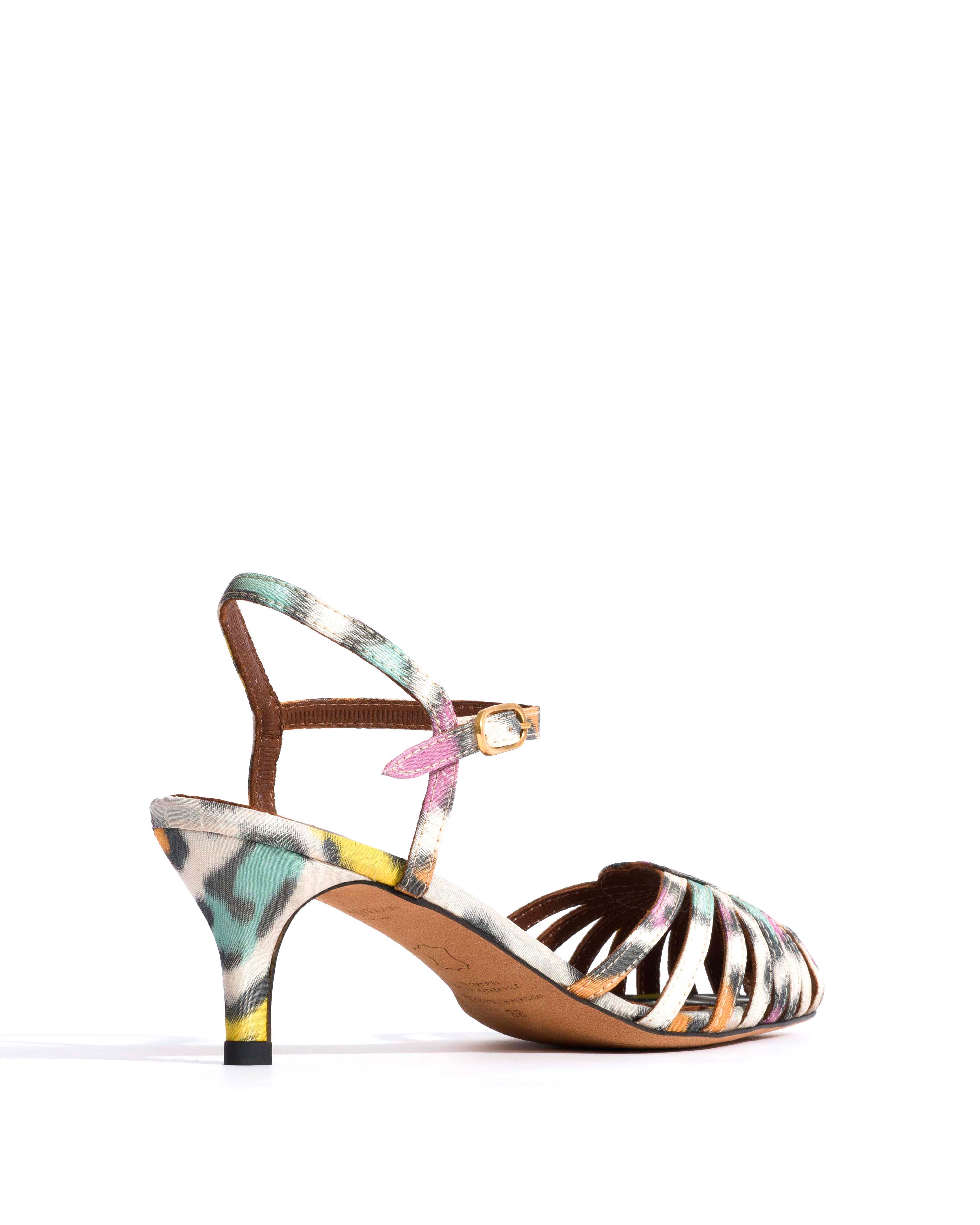 Keesha 55 Satin print Multicolor leopard - Image 3