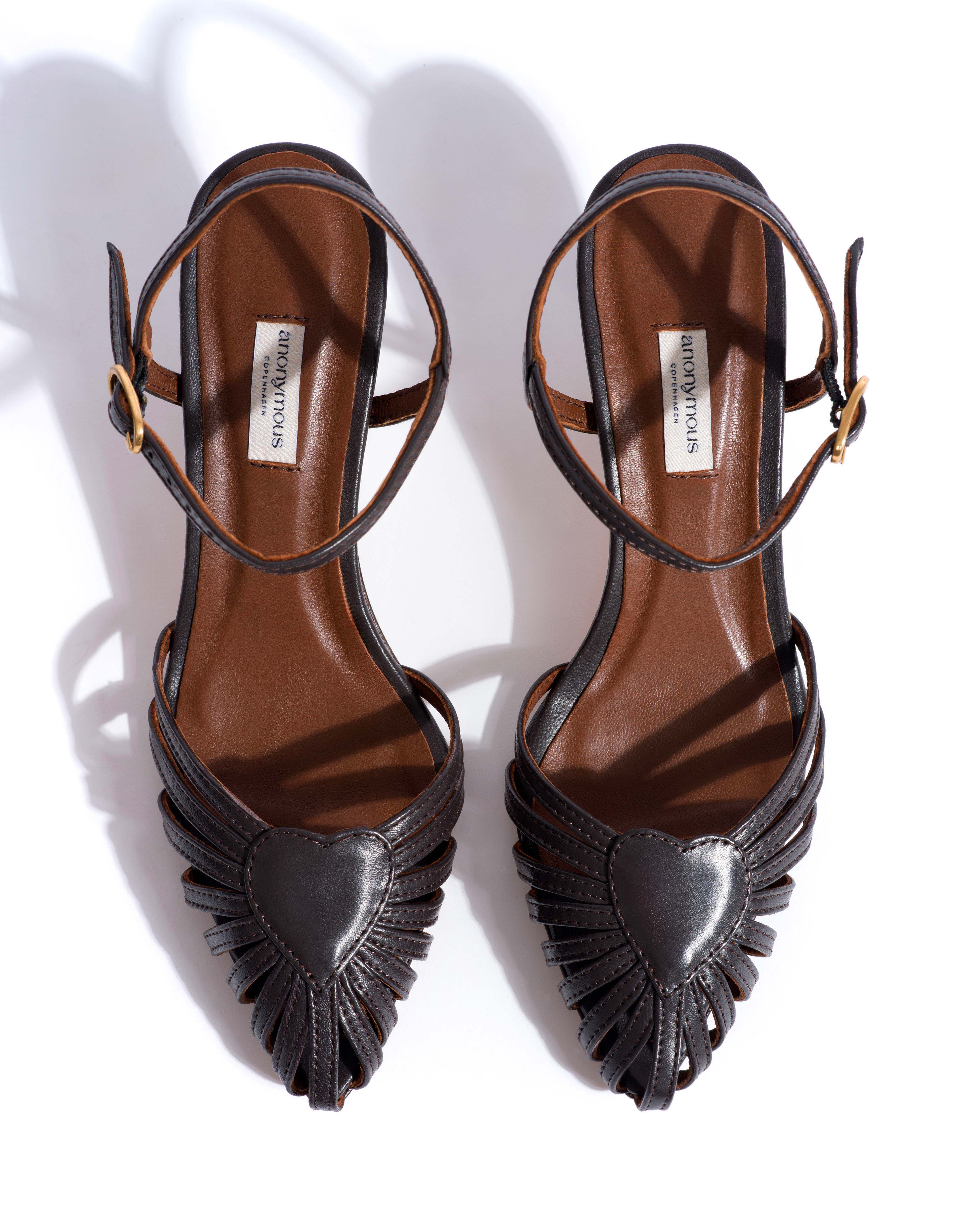 Keesha 55 Shiny lamb Espresso brown - Image 4