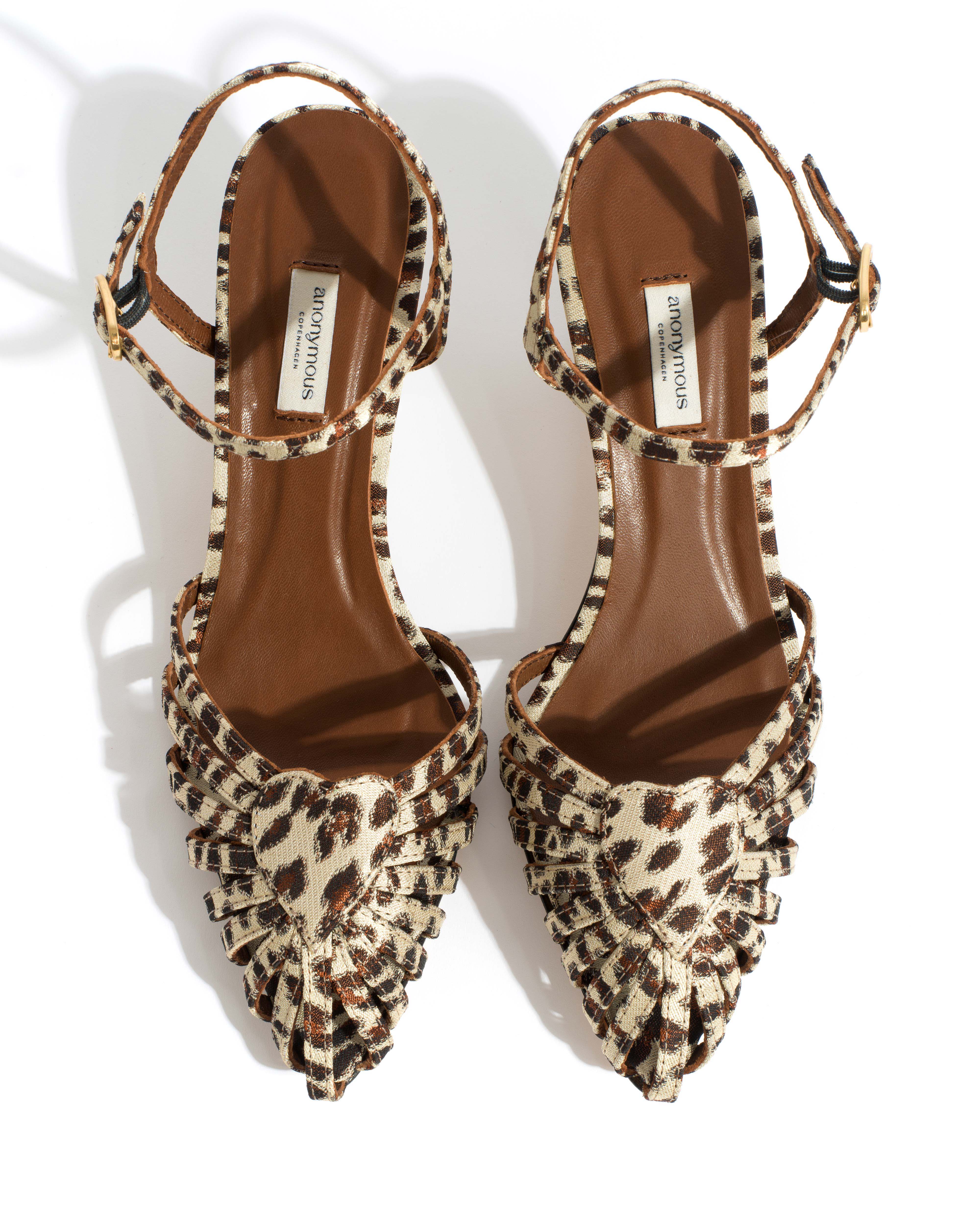 Keesha 55 Vintage satin print Leopard - Image 4