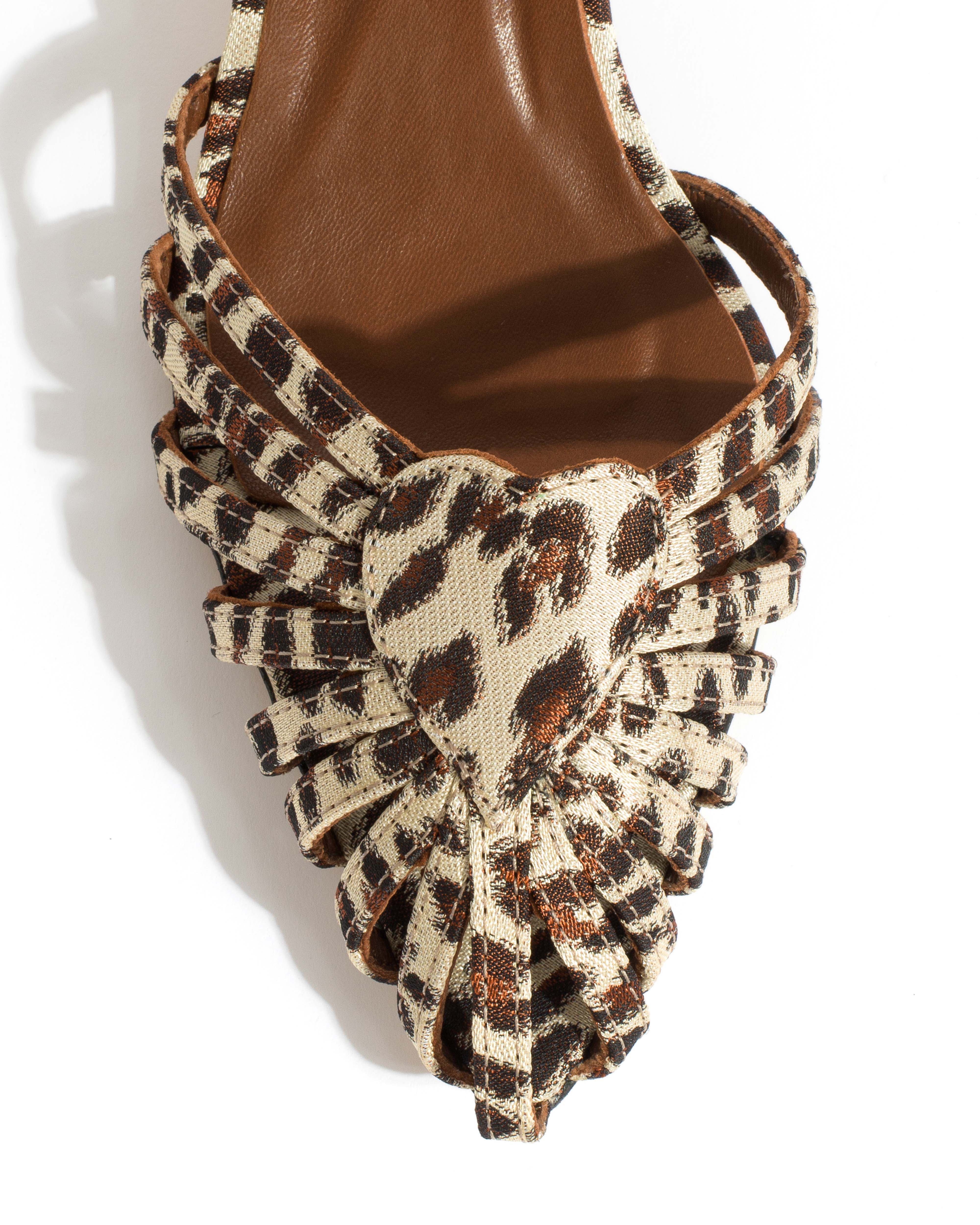 Keesha 55 Vintage satin print Leopard - Image 5