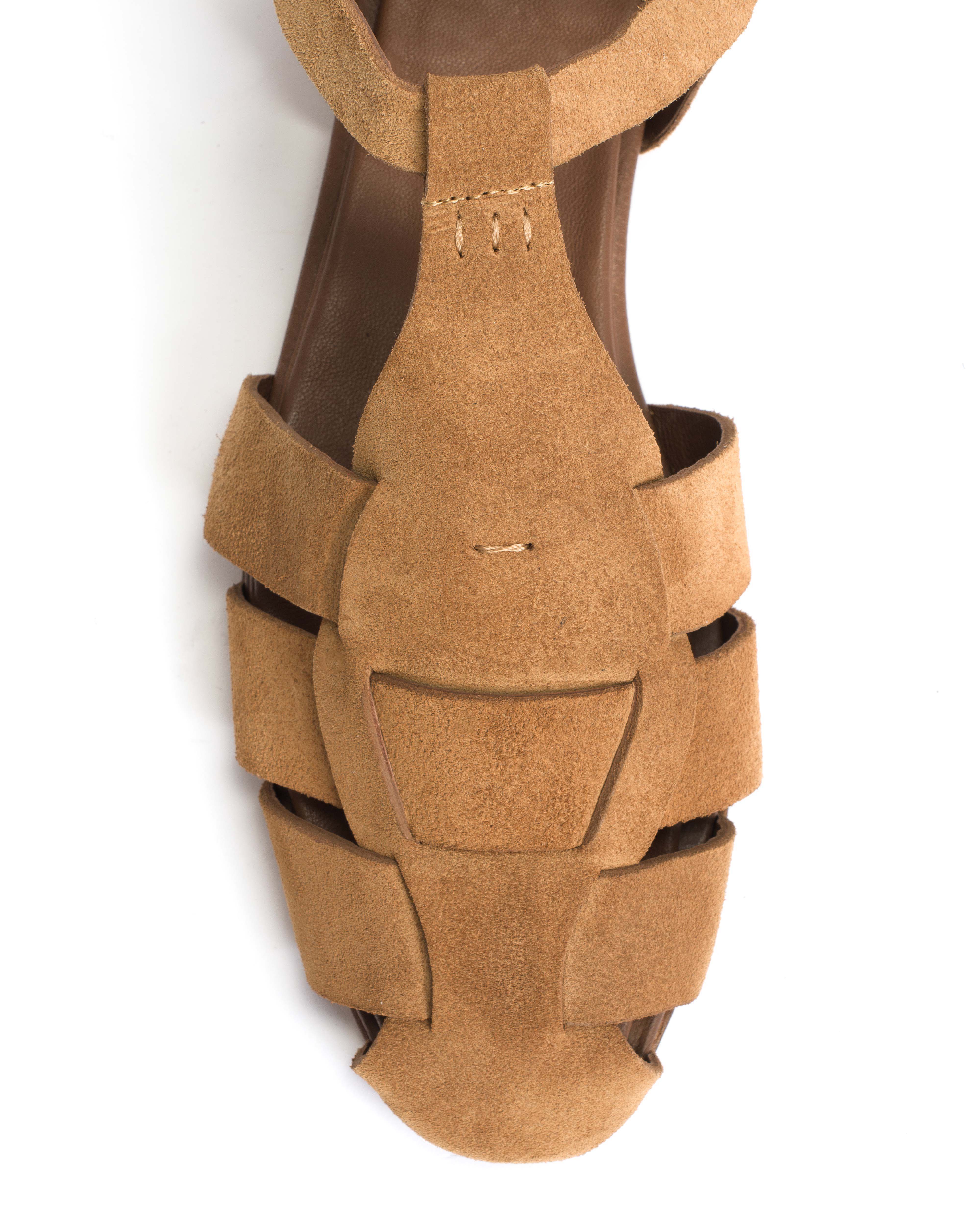 Lain flats Calf suede Cinnamon - Image 7