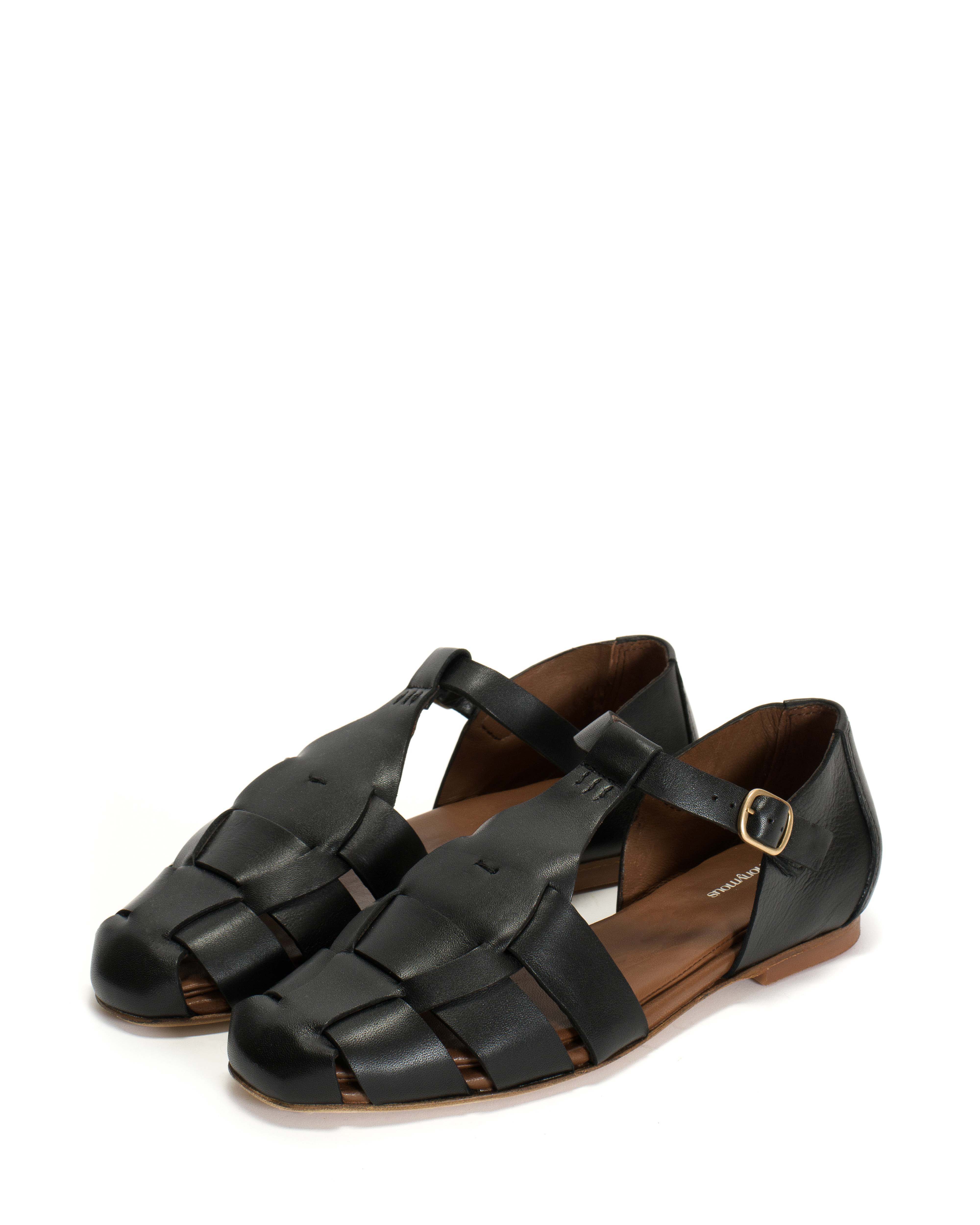 Lain flats Soft calf Black - Image 2