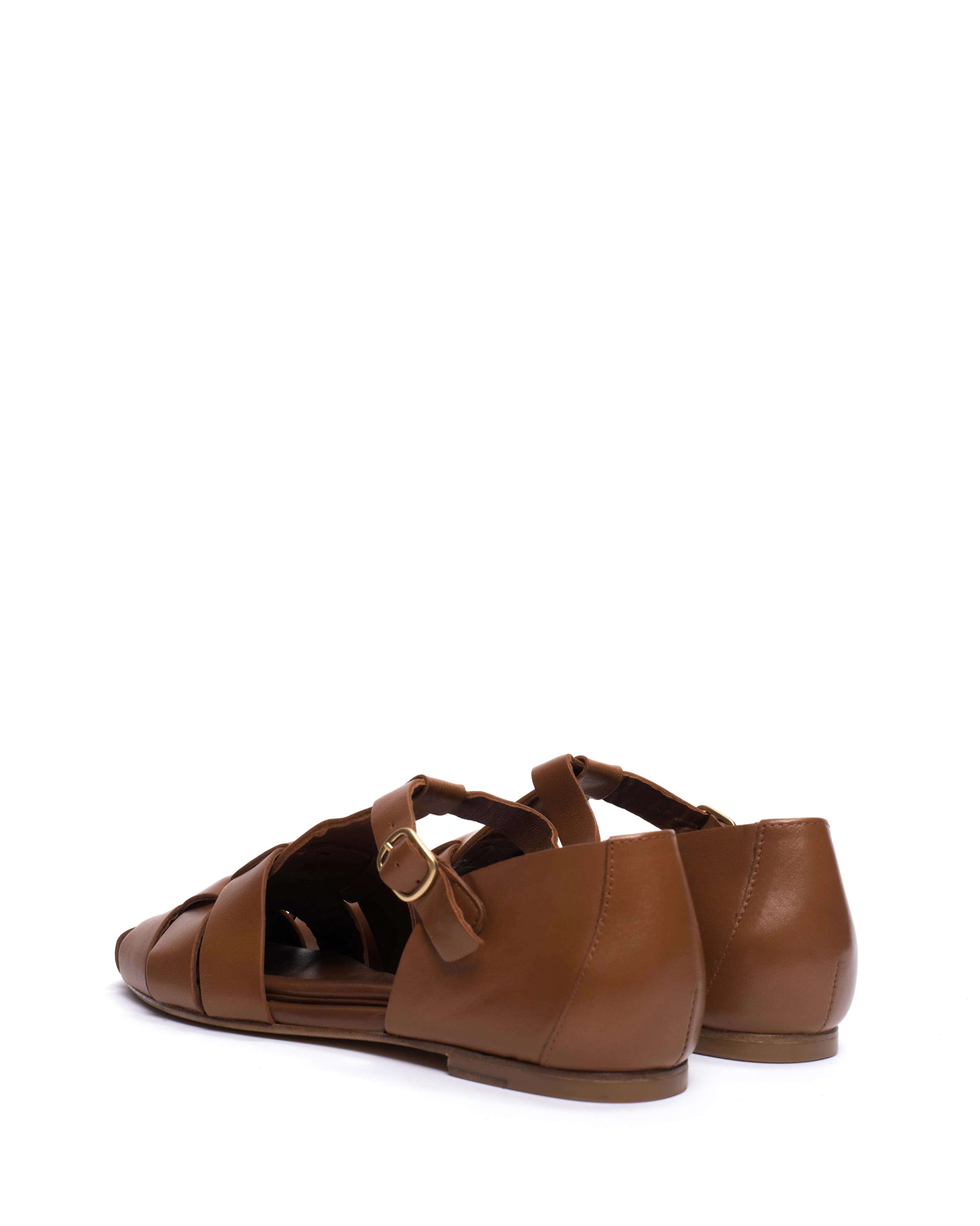 Lain flats Soft calf Camel - Image 4