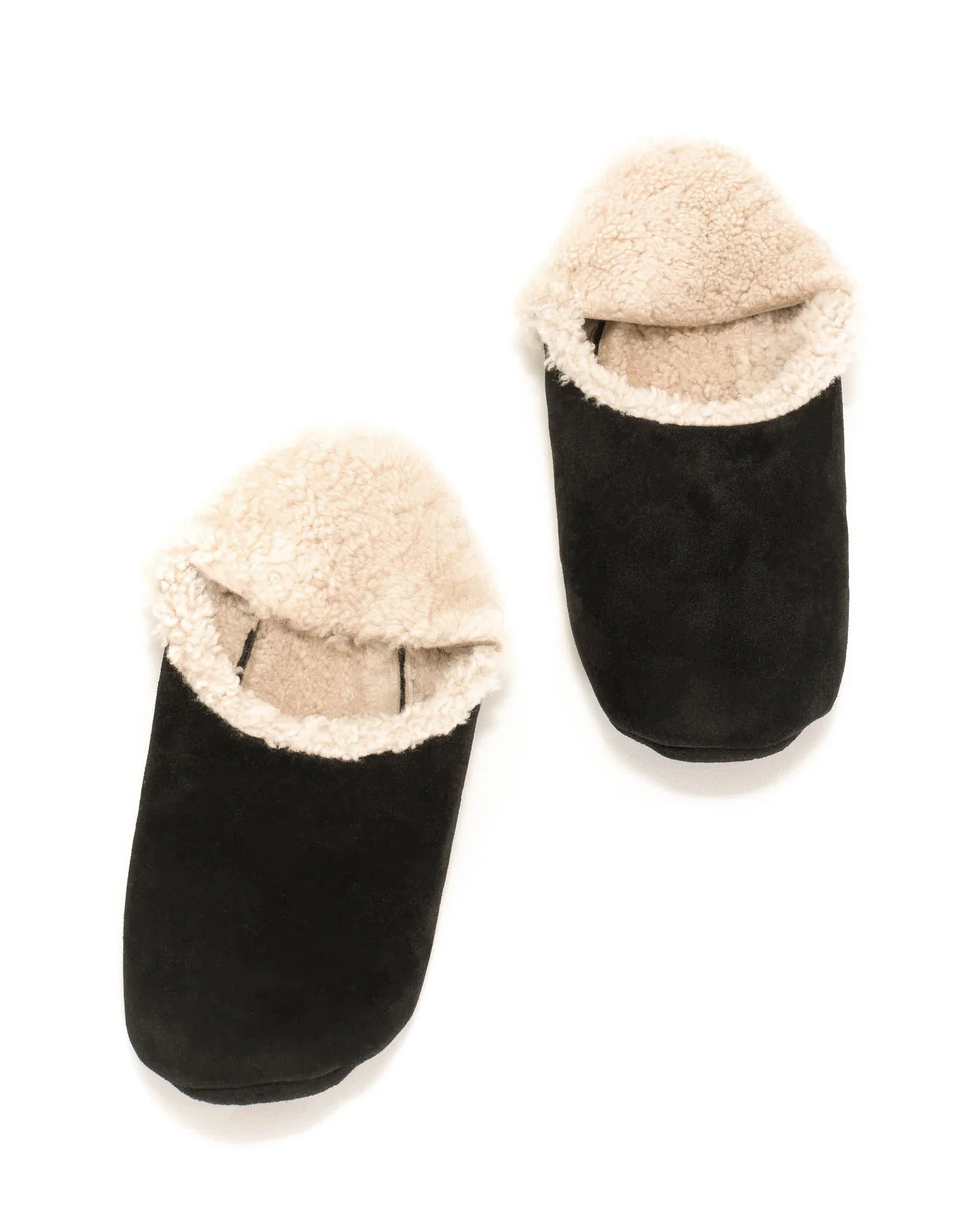 Lambiees shearling Calf suede Black - Image 4
