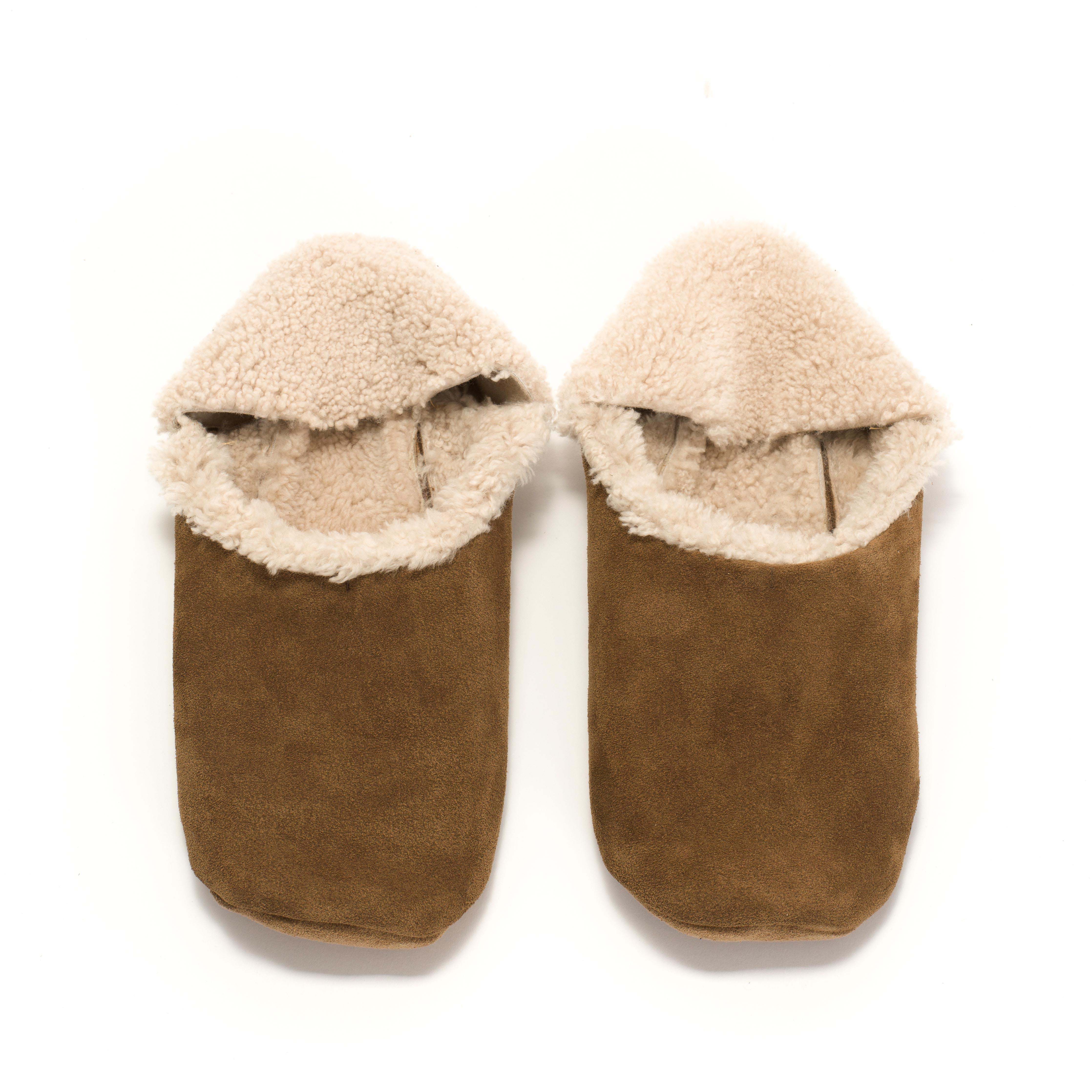 Lambiees shearling Calf suede Cinnamon - Image 3
