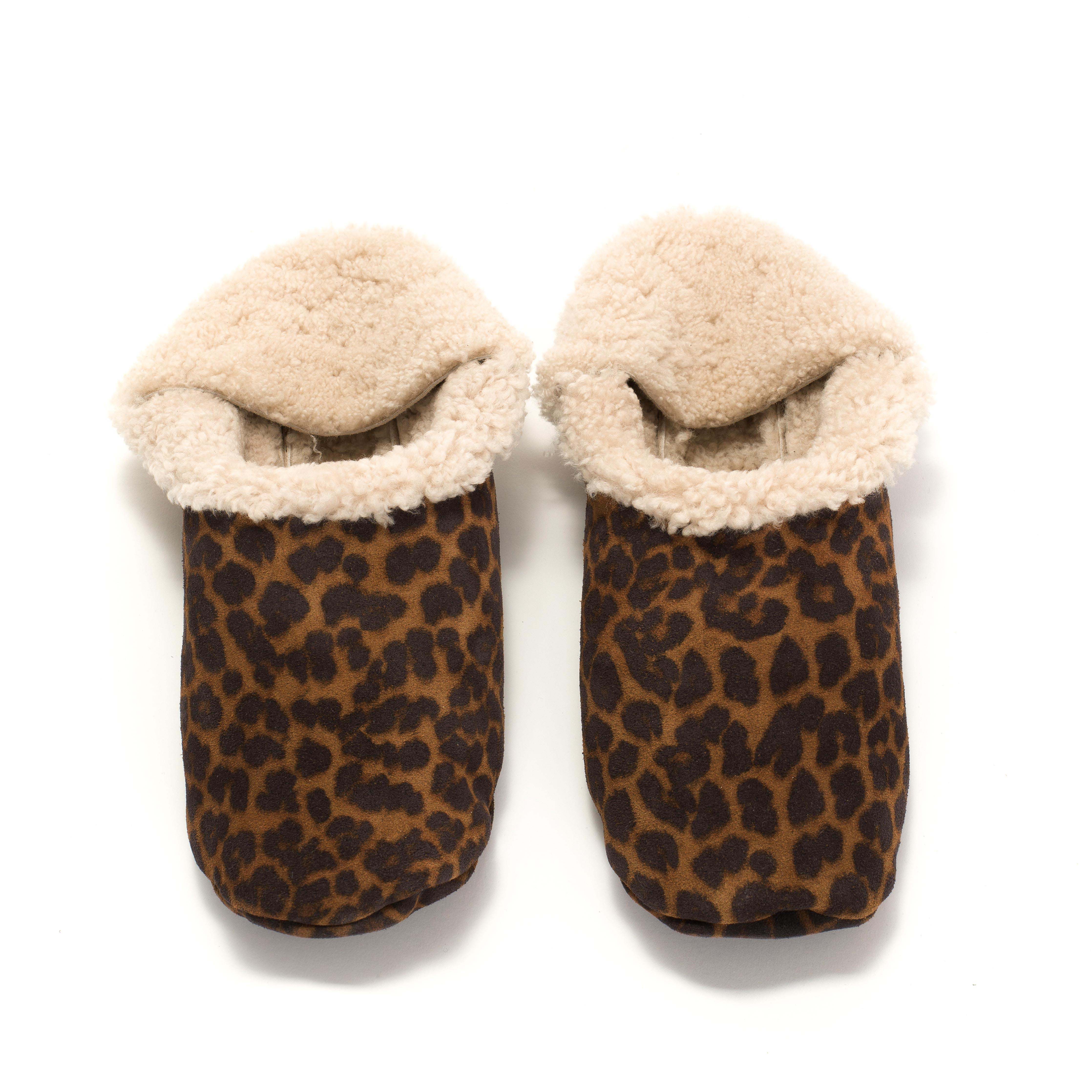 Lambiees shearling Calf suede print Leopard - Image 3