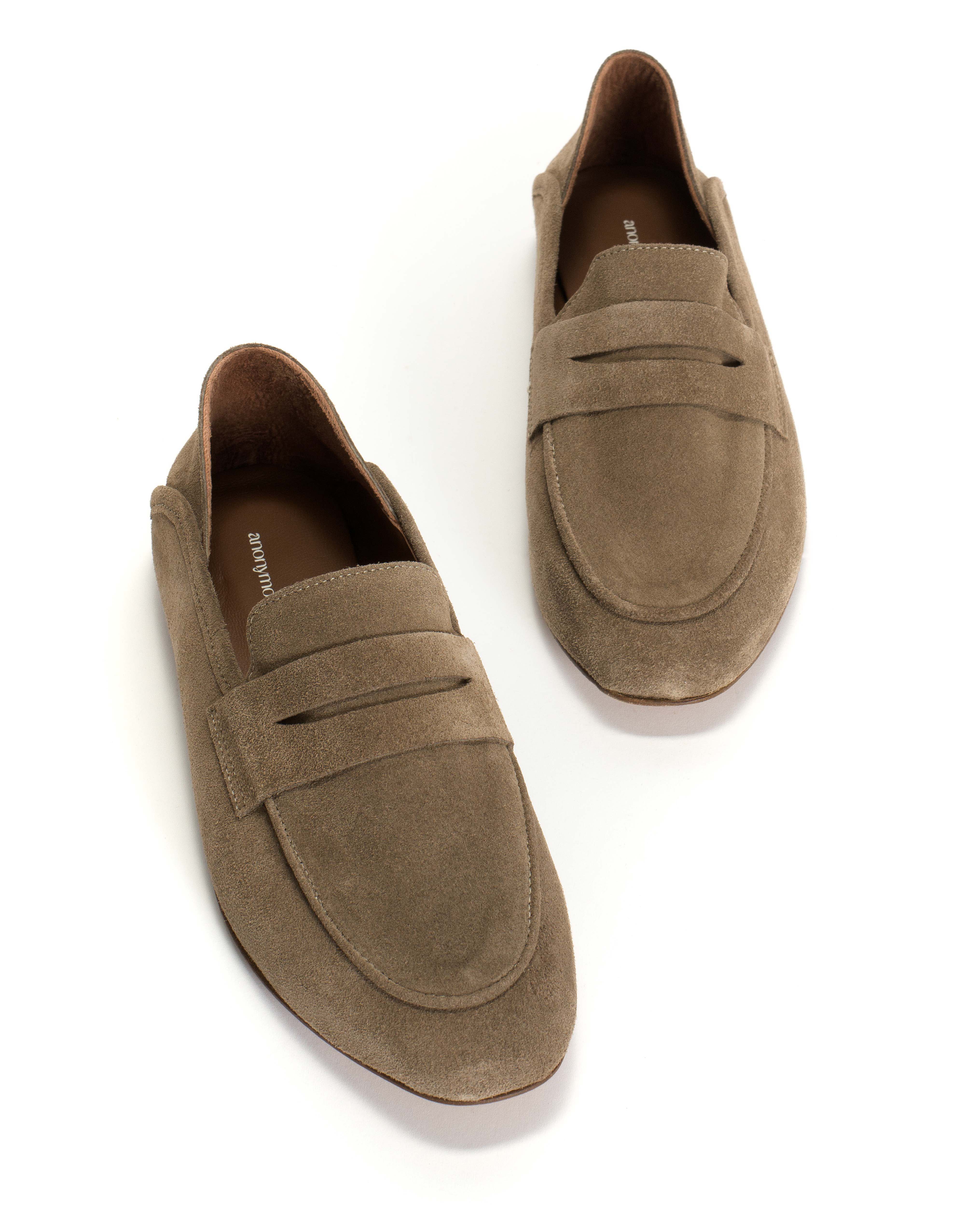 Lindsay Calf suede Mushroom - Image 5