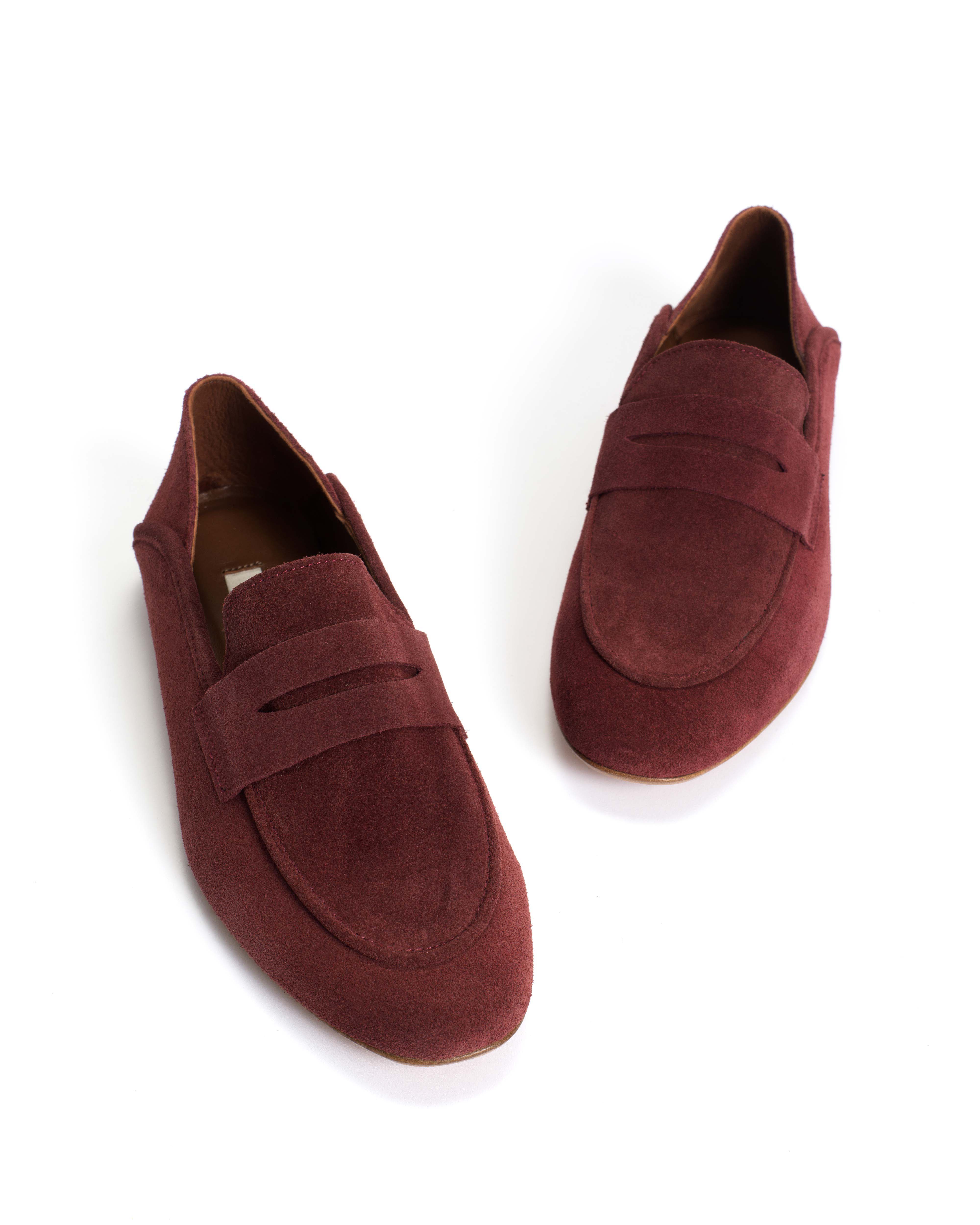 Lindsay Calf suede Pomegranate - Image 5