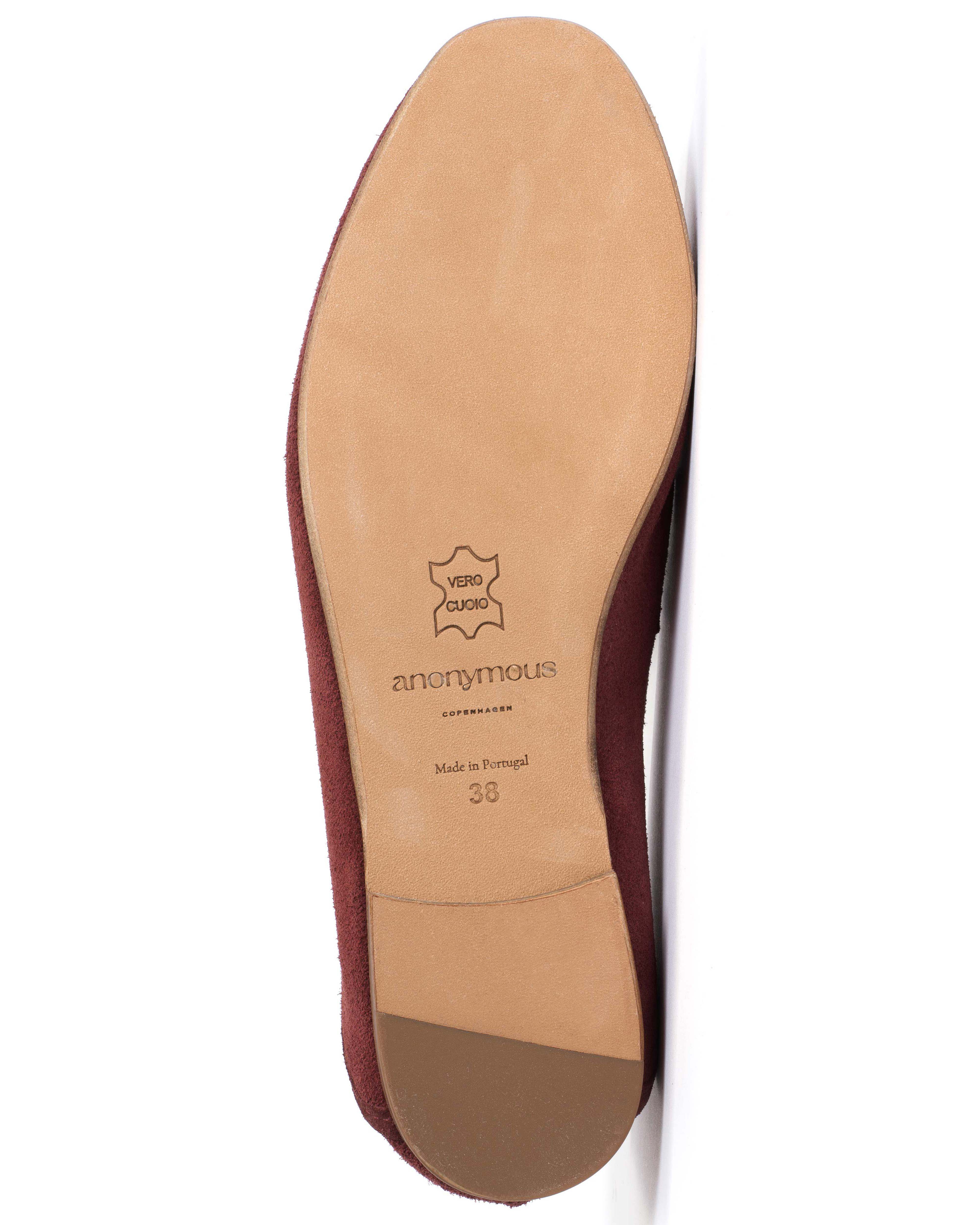 Lindsay Calf suede Pomegranate - Image 7