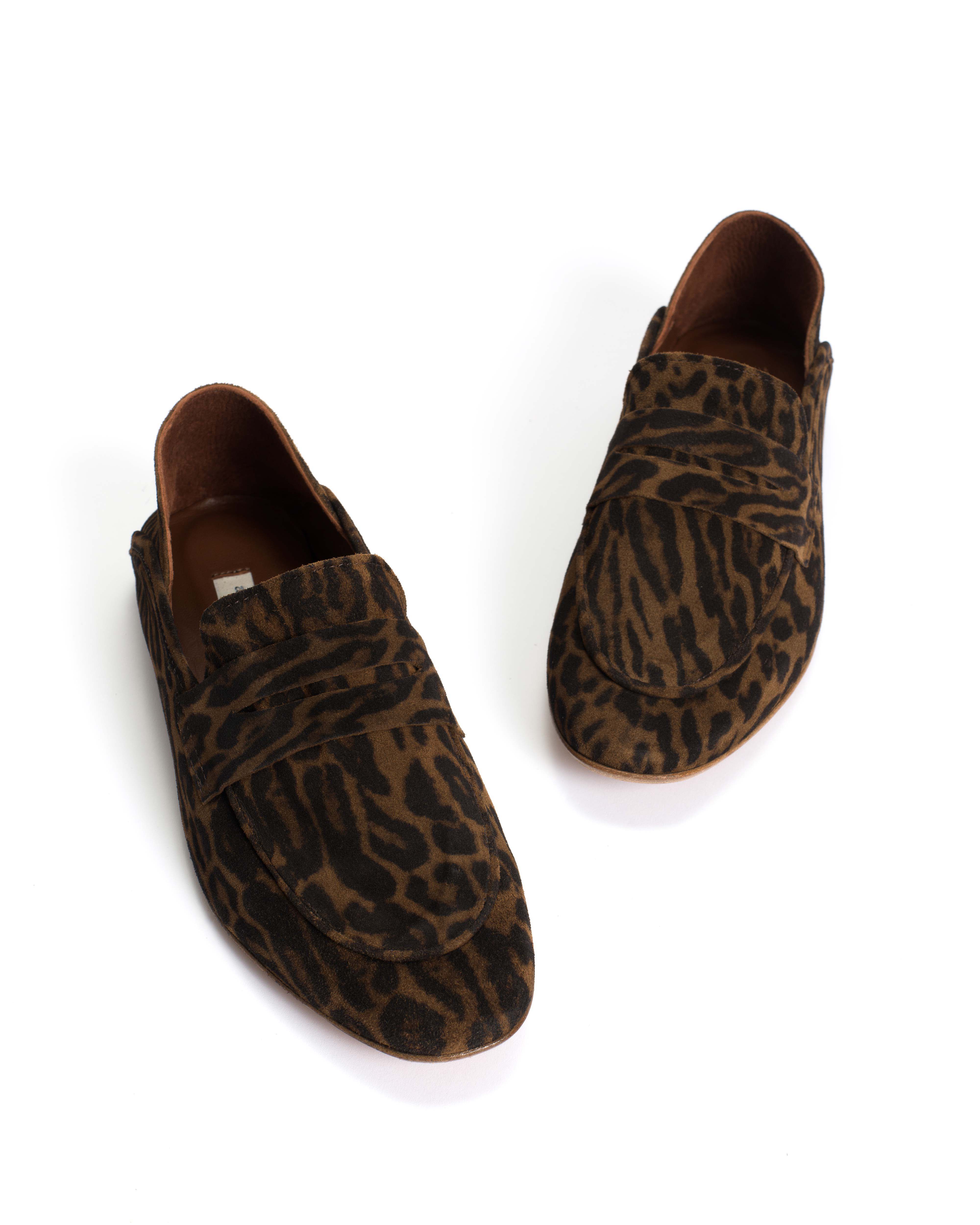 Lindsay Calf suede print Jaguar - Image 5