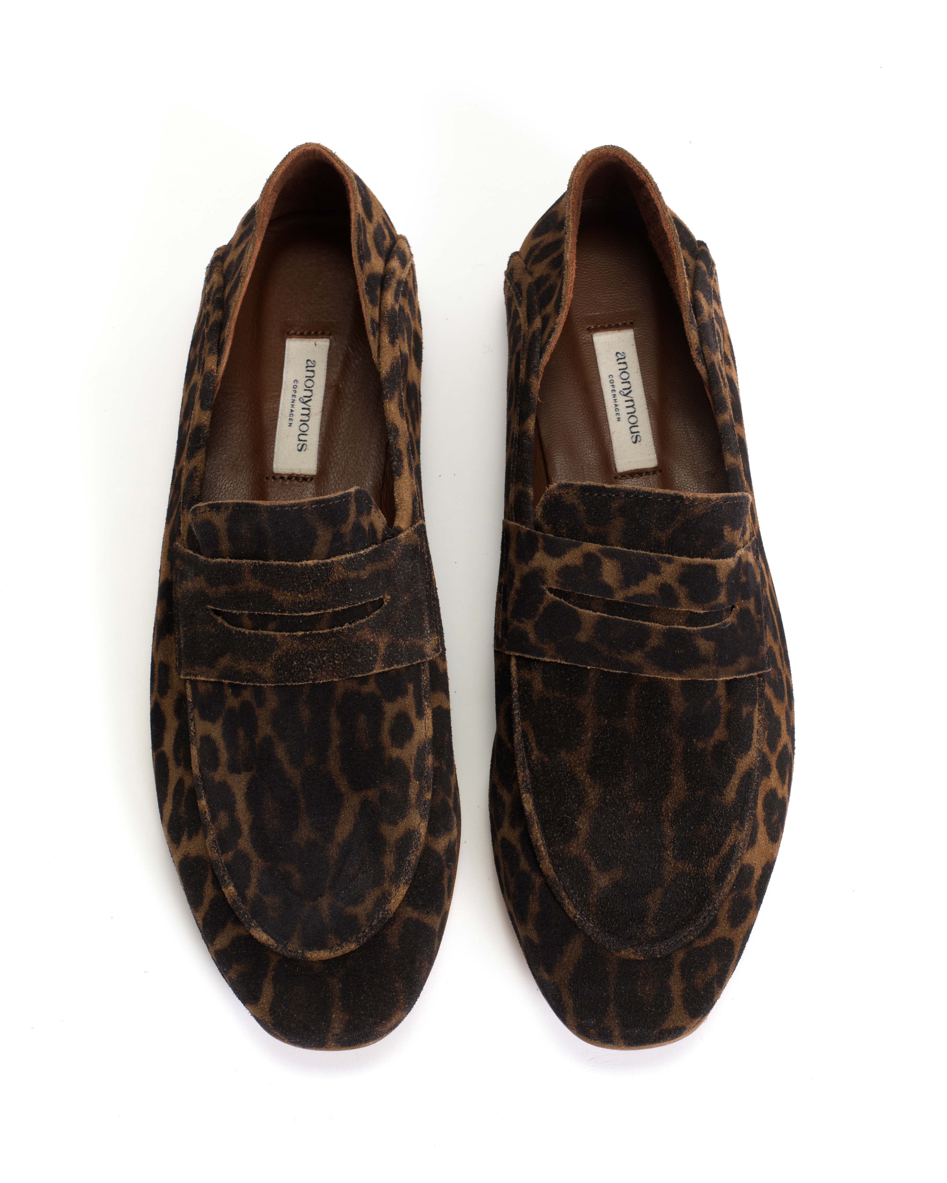 Lindsay Calf suede print Leopard - Image 3
