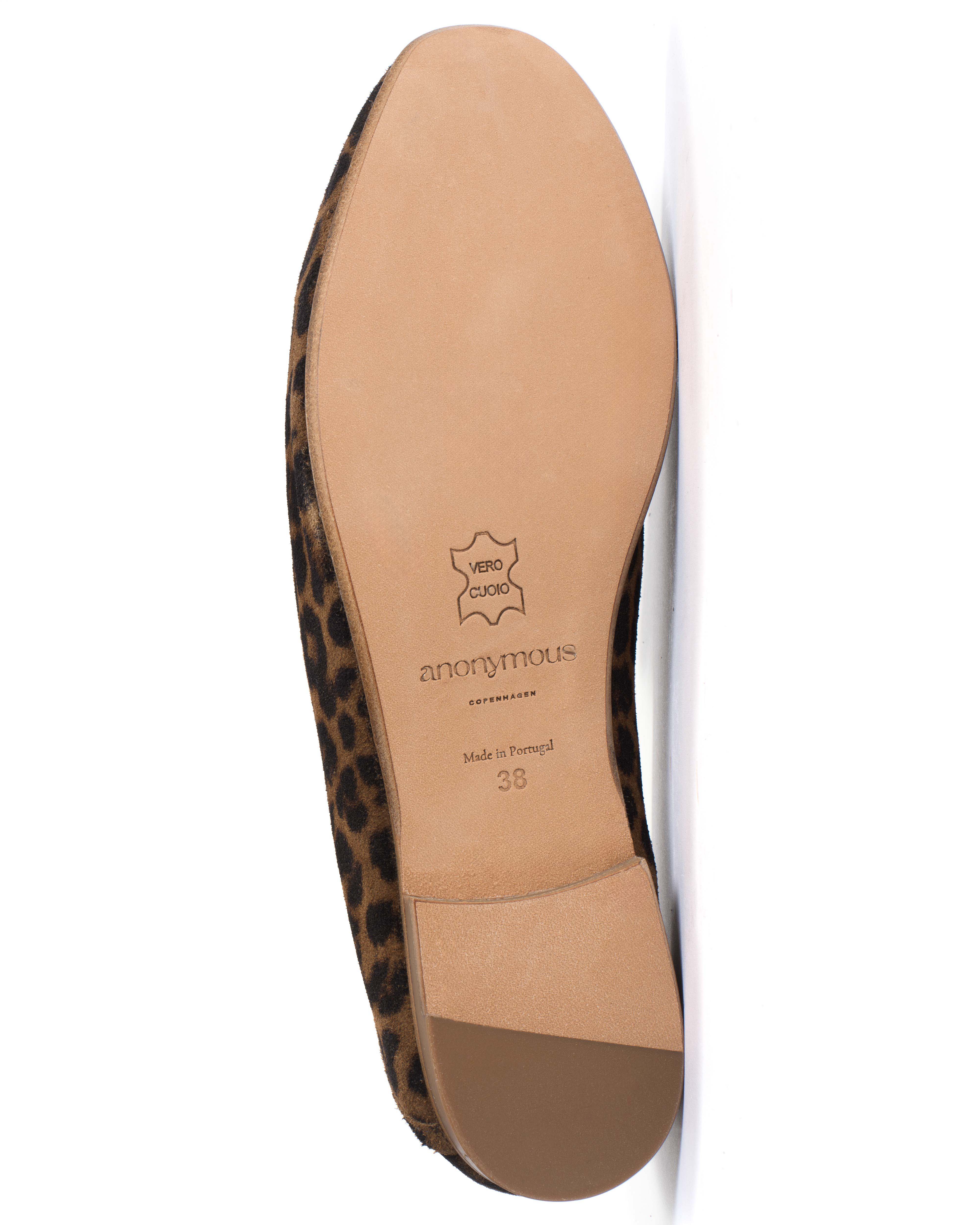 Lindsay Calf suede print Leopard - Image 7