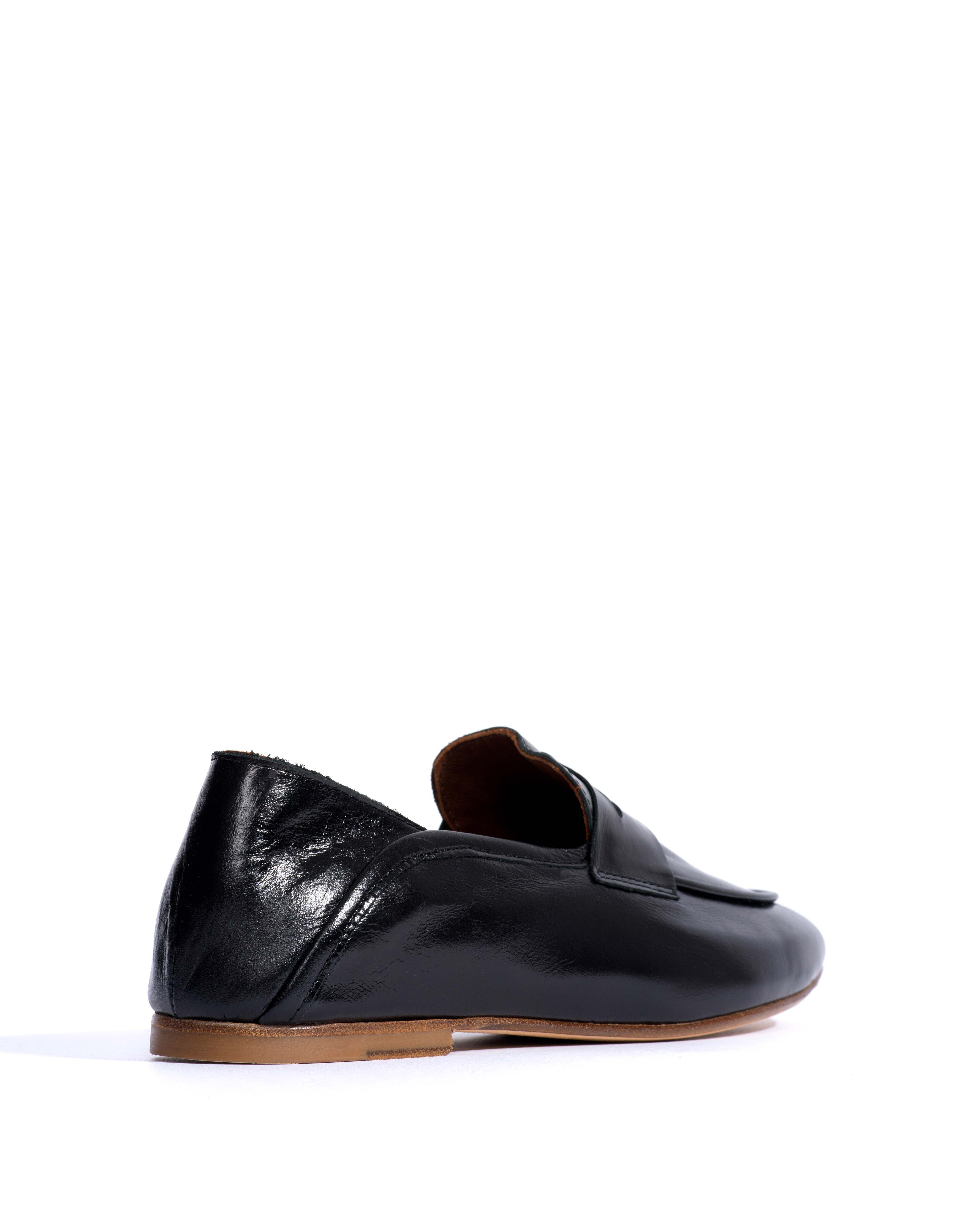 Lindsay Crinkled polished goat Black - Image 3