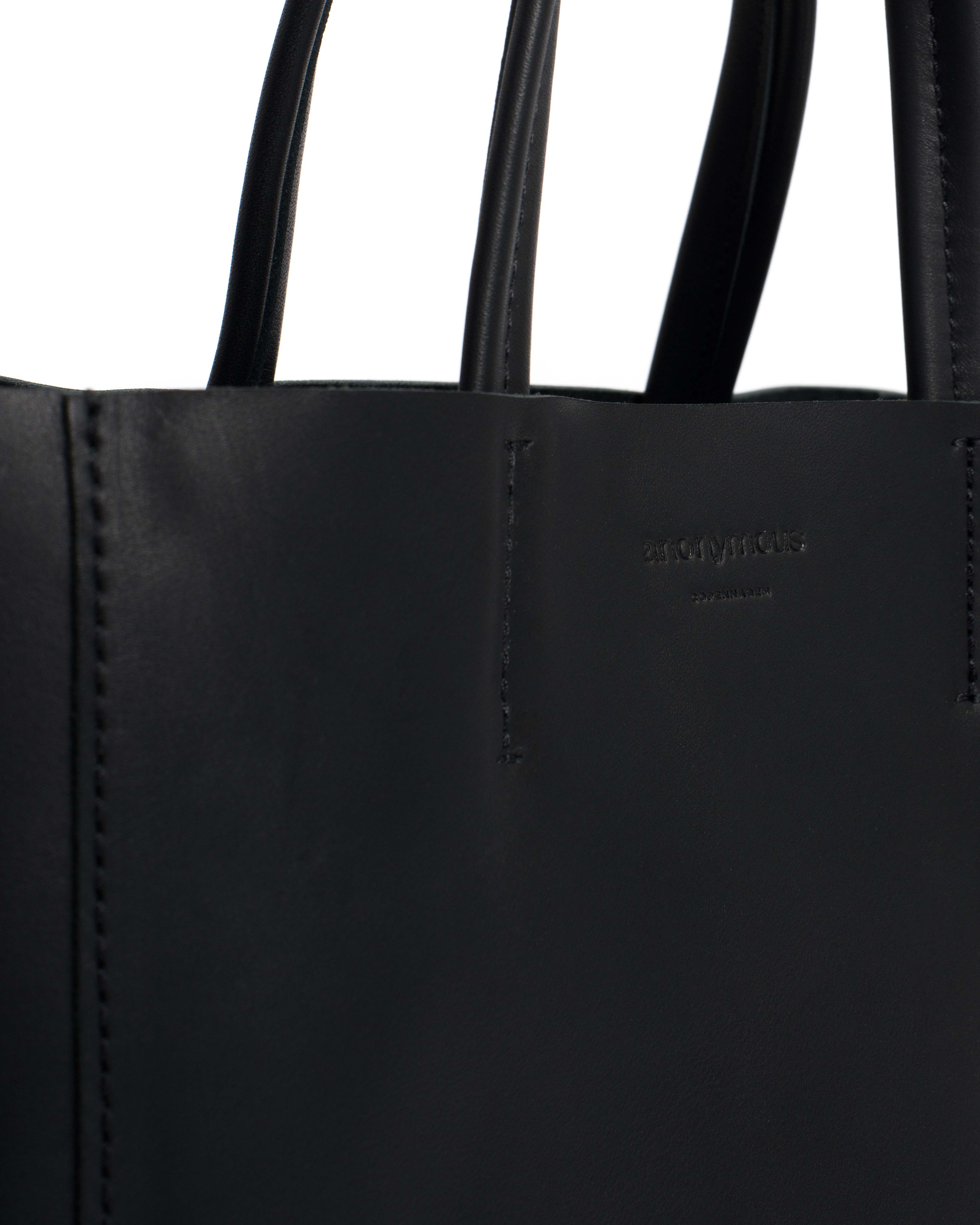 Linea shopper Soft calf Black - Image 4