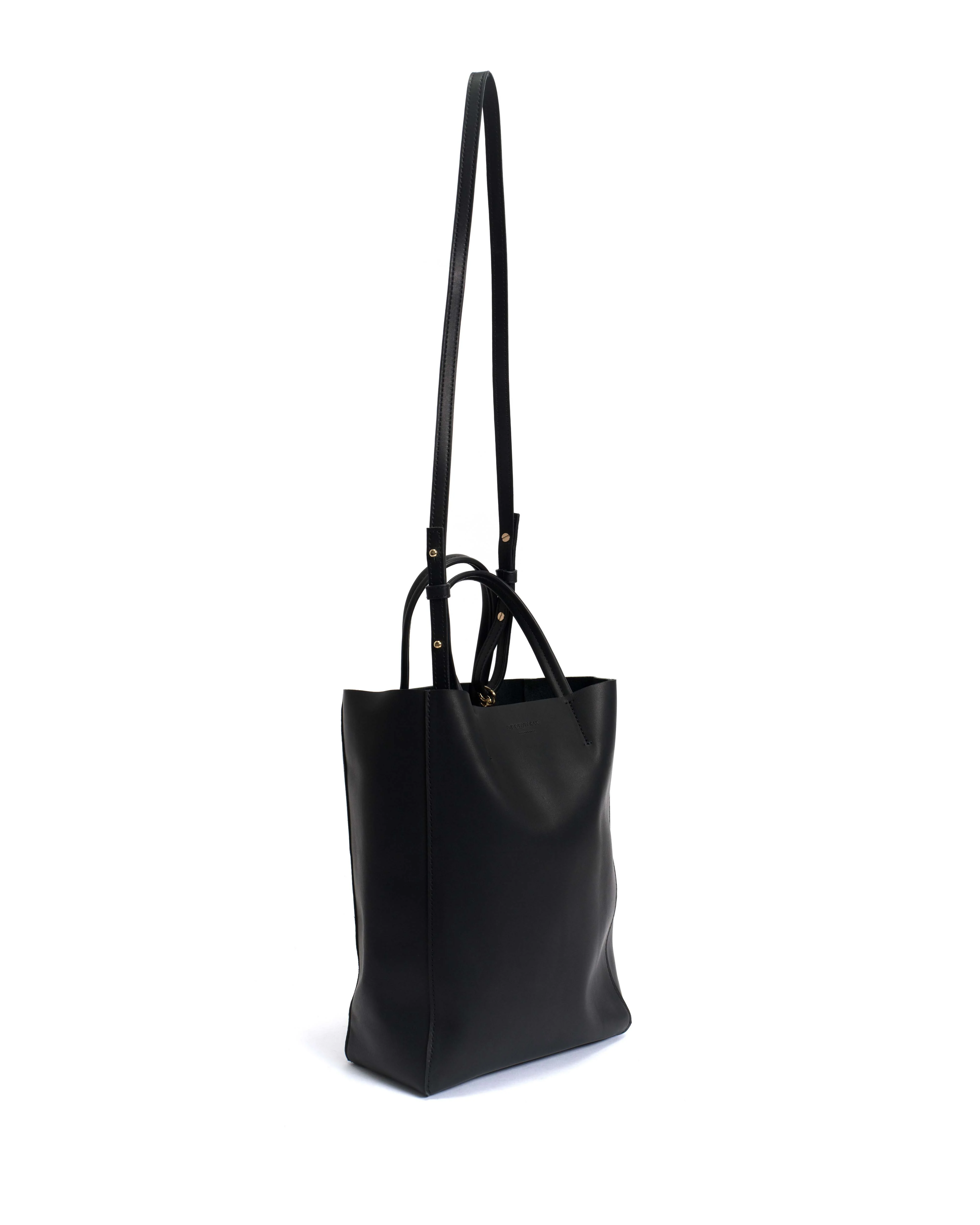 Linea shopper Soft calf Black - Image 5