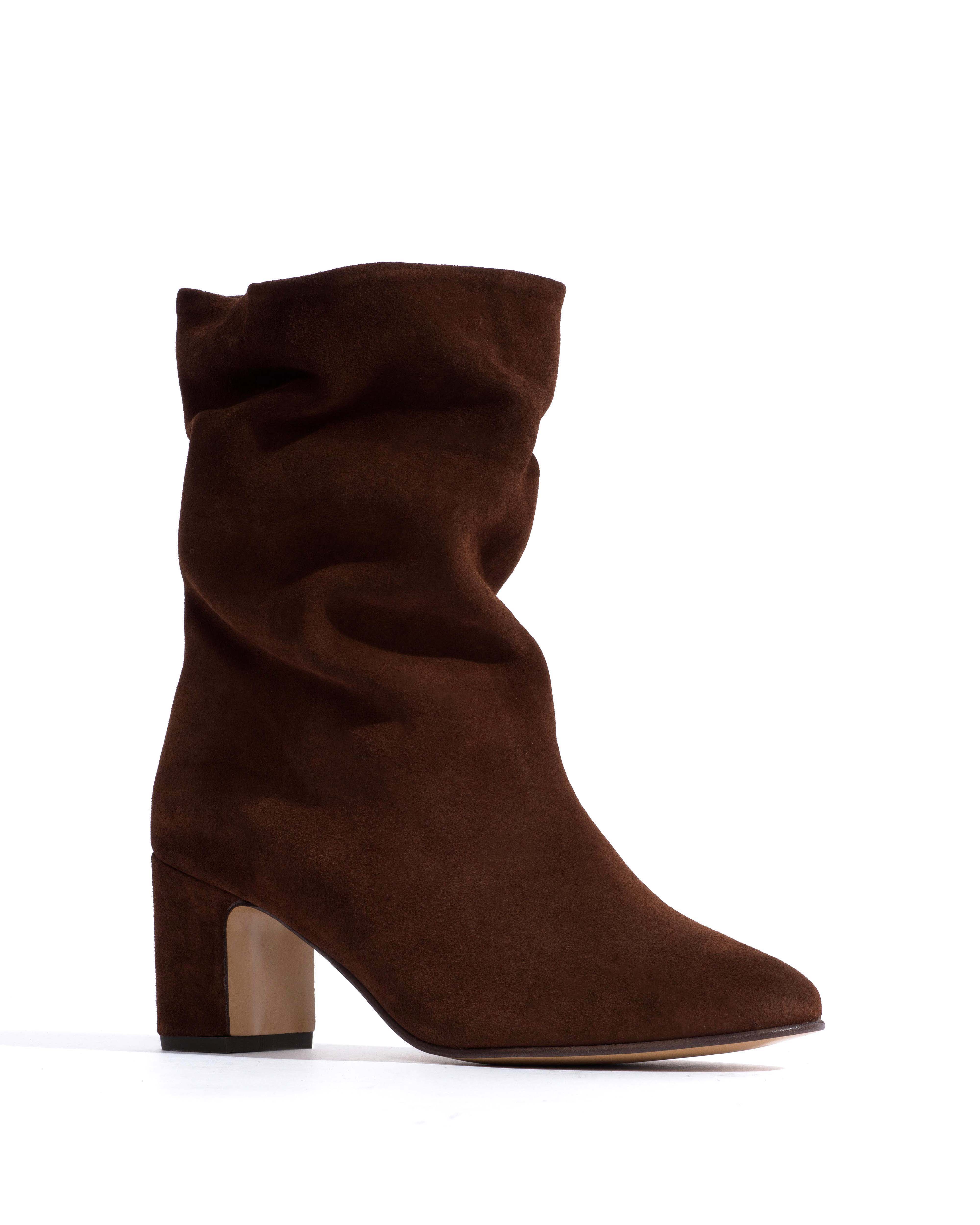 Lully 55 Calf suede Chocolate - Image 2