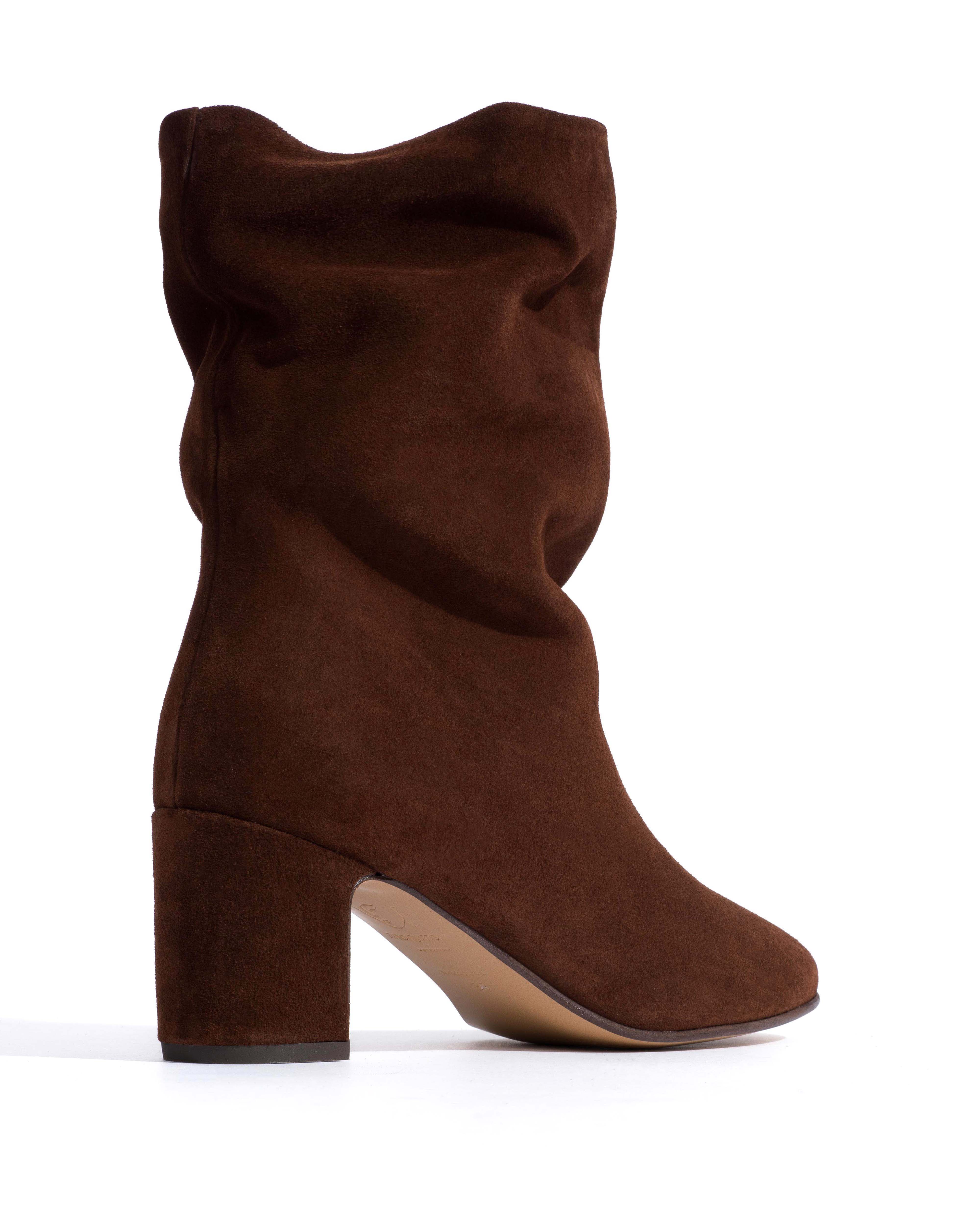 Lully 55 Calf suede Chocolate - Image 3