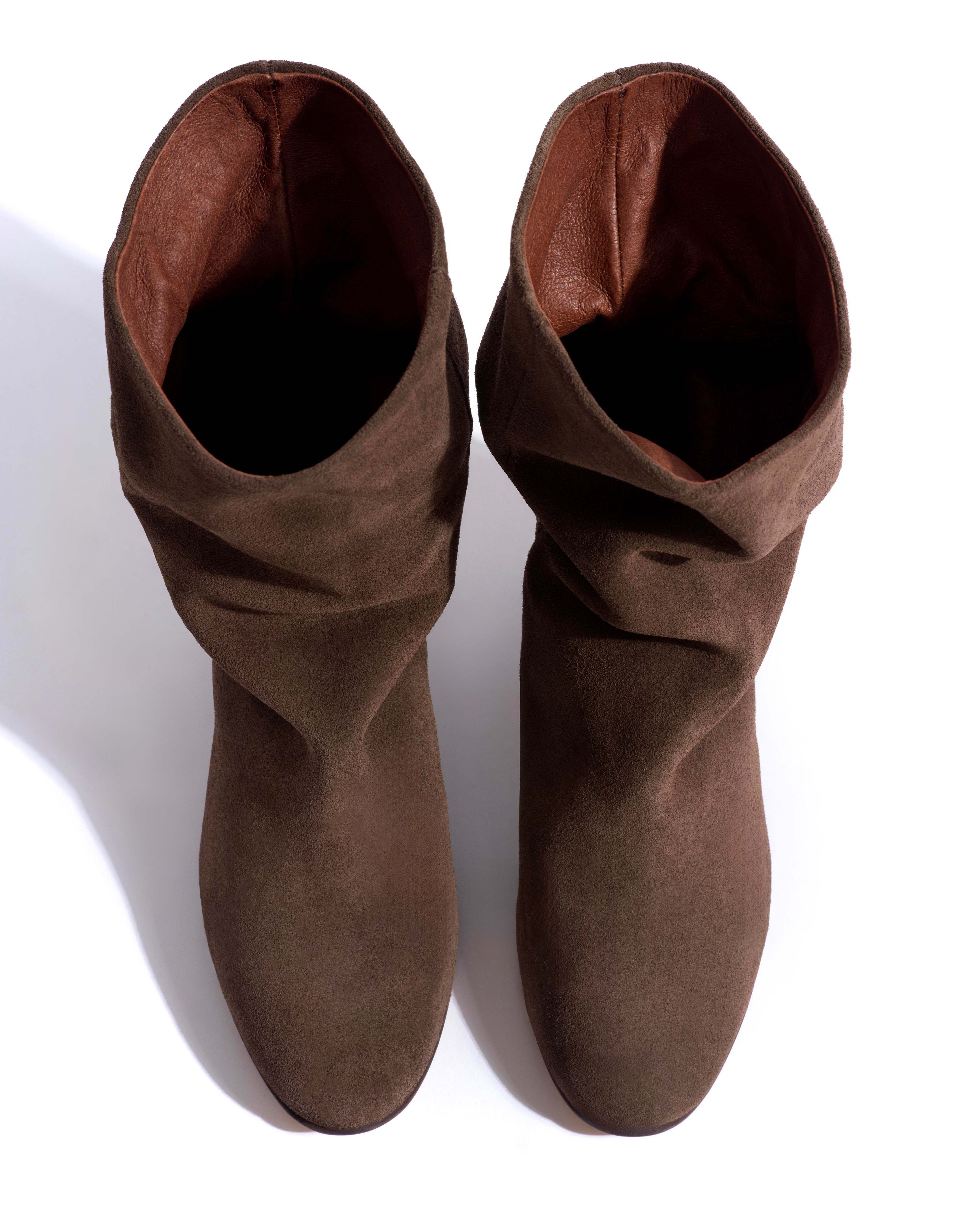 Lully 55 Calf suede Coffee brown - Image 4