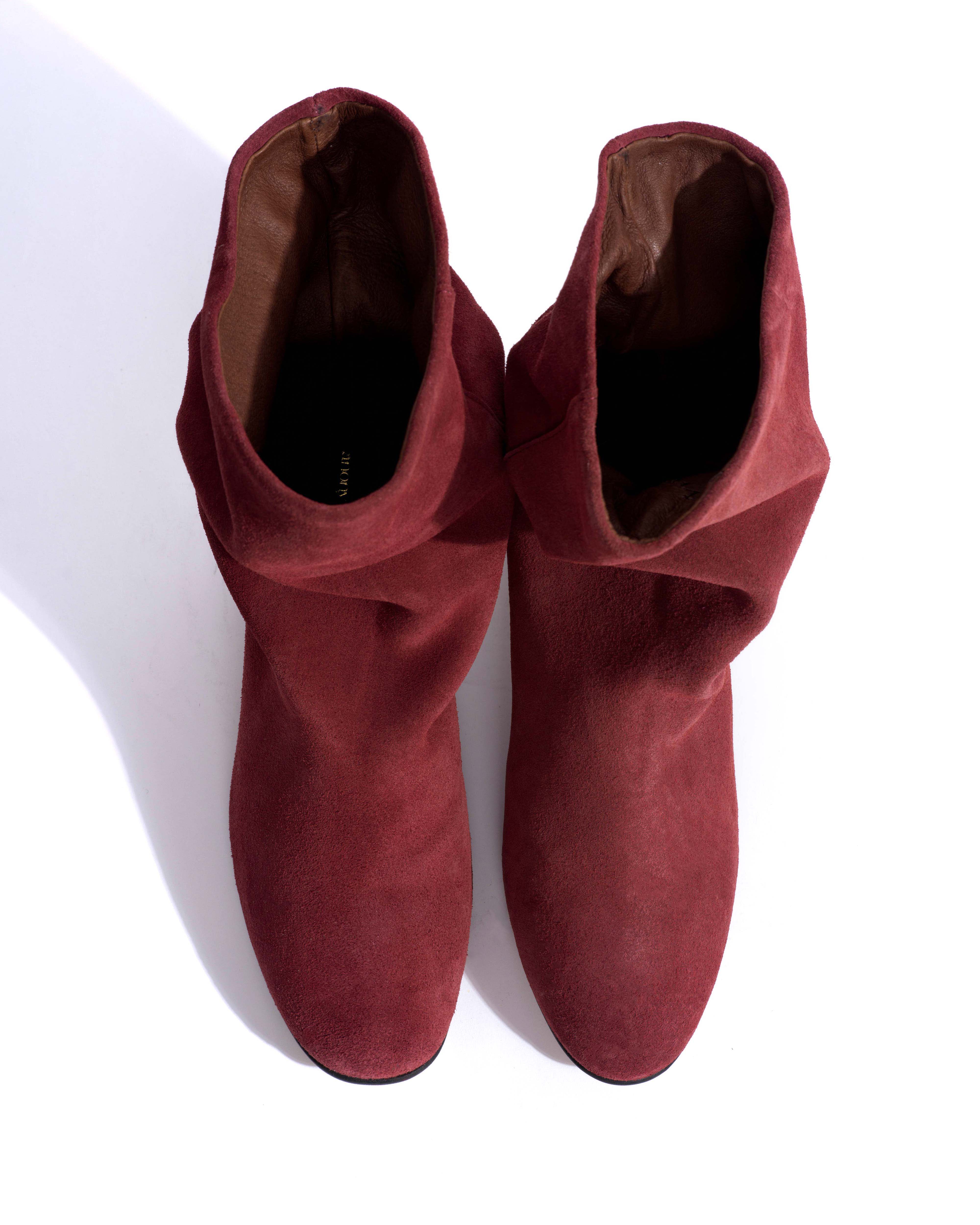 Lully 55 Calf suede Pomegranate - Image 4