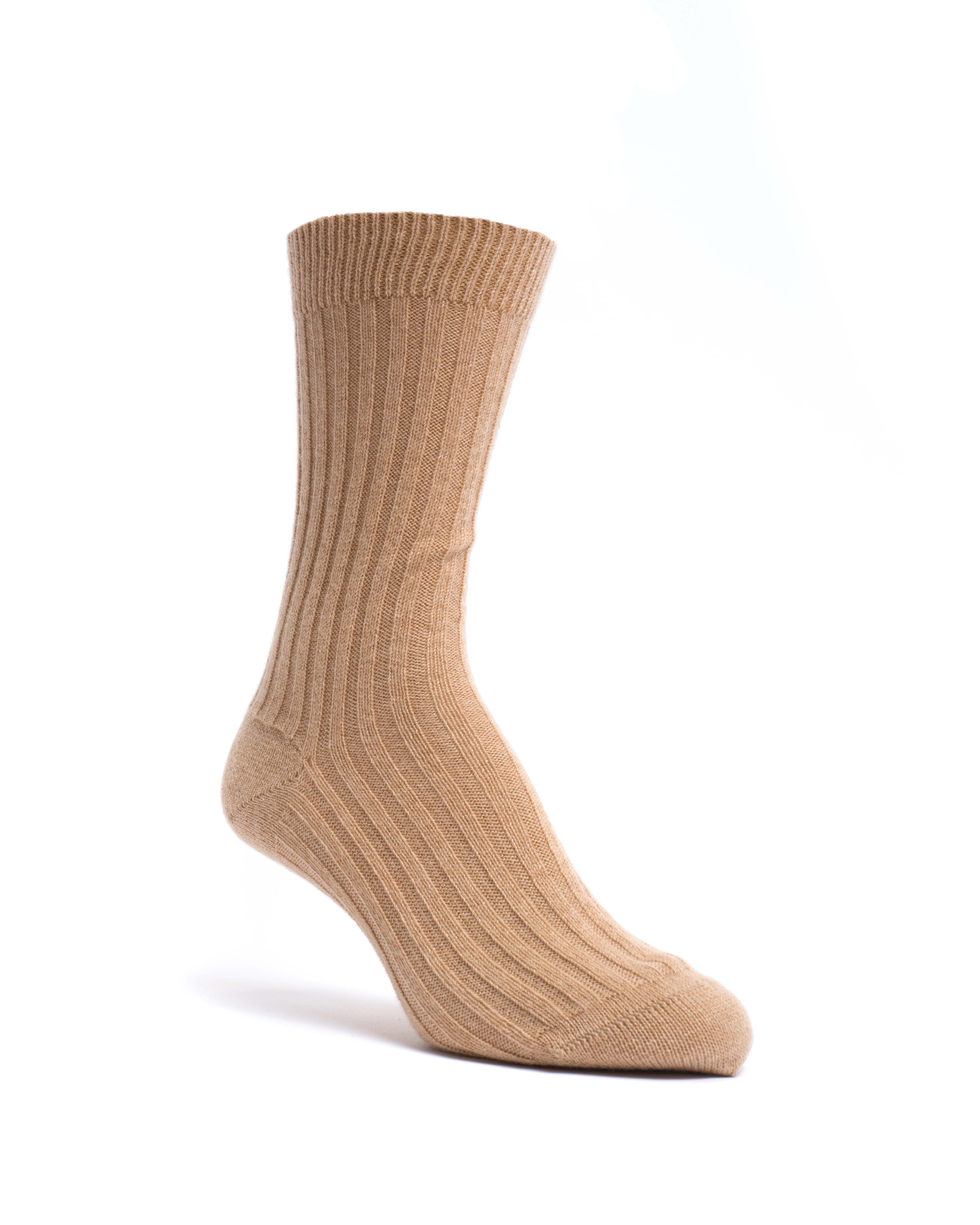 Magdai cashmere socks 100% cashmere (socks) Caramel - Image 2