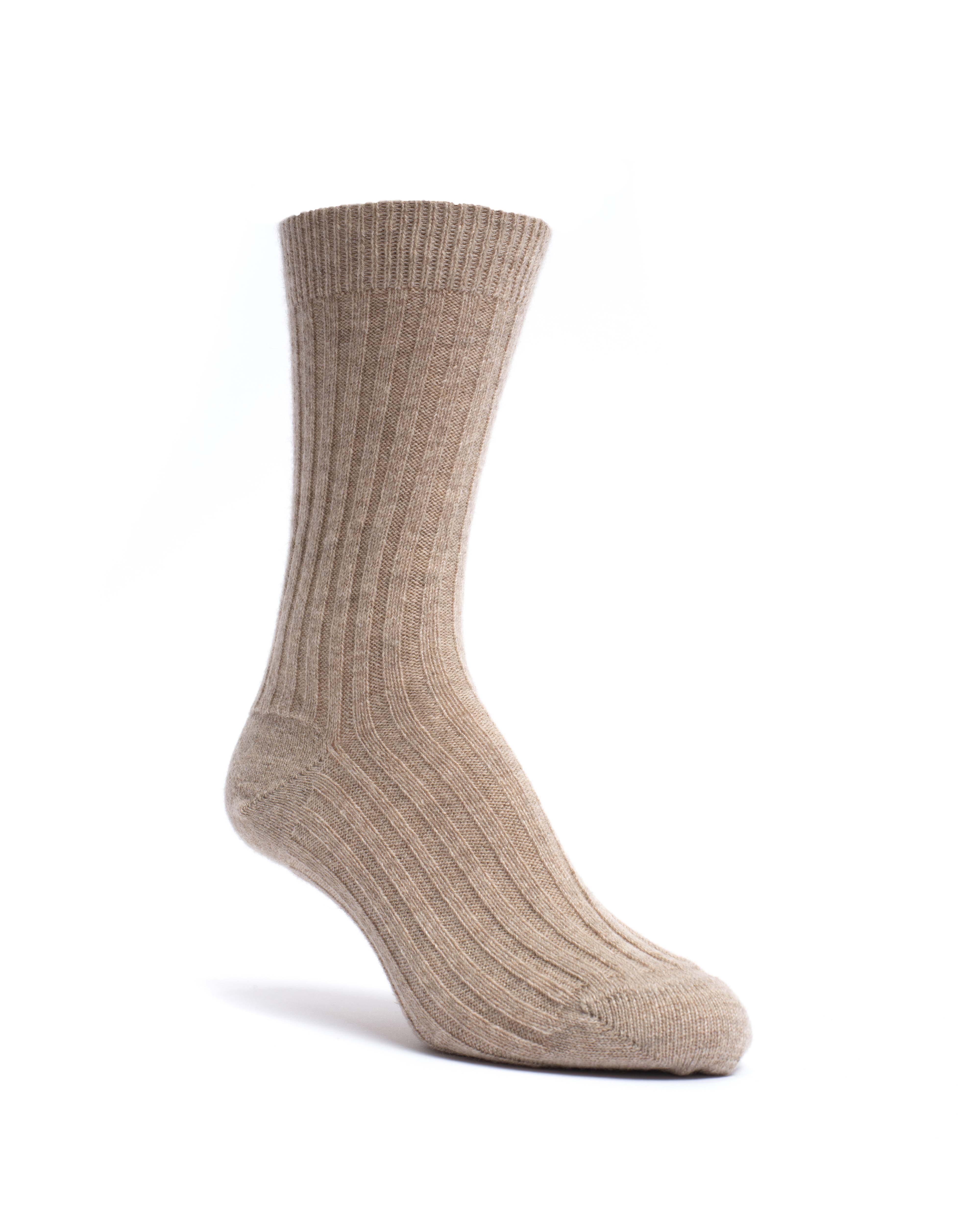 Magdai cashmere socks 100% cashmere (socks) Light taupe - Image 2
