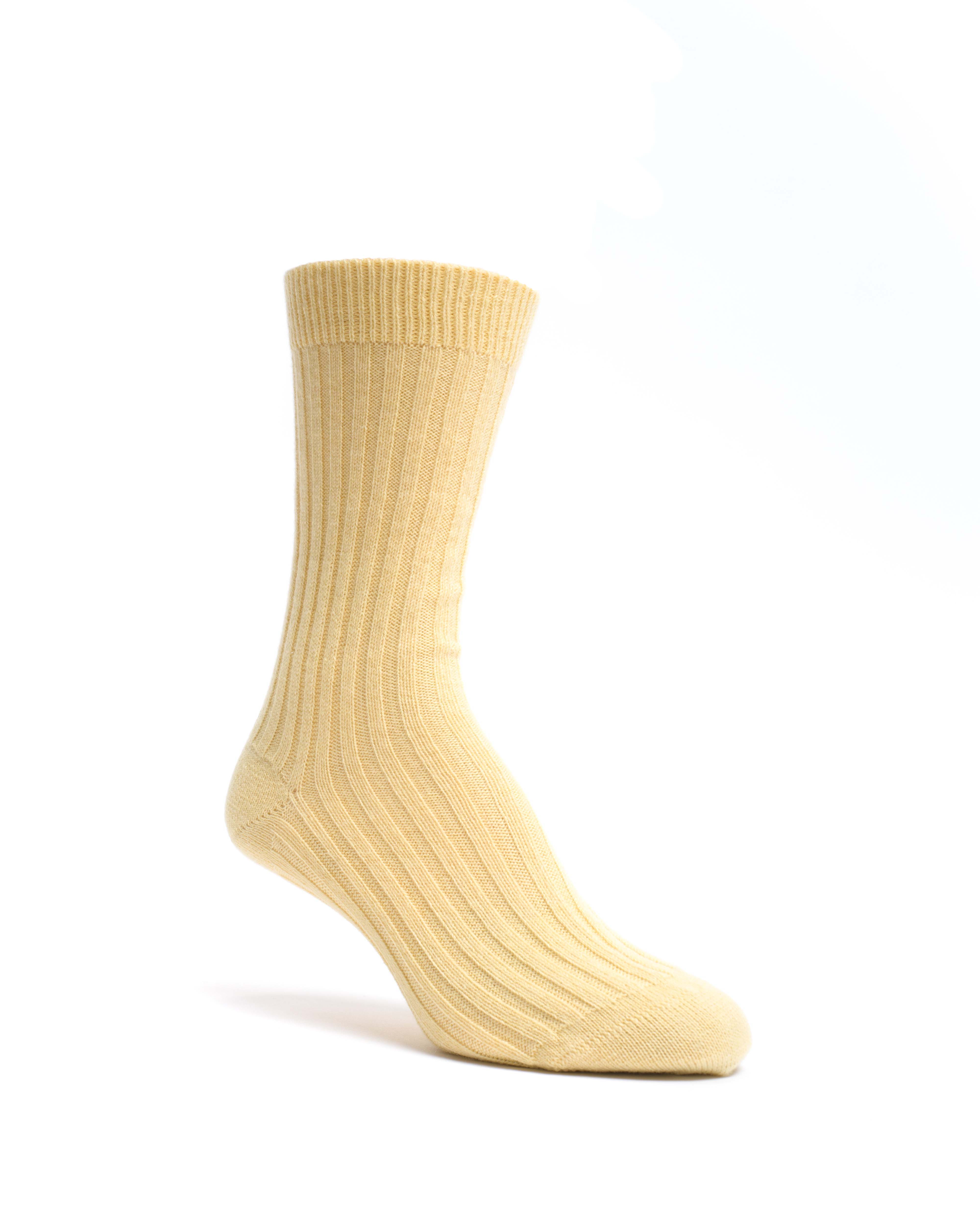 Magdai cashmere socks 100% cashmere (socks) Pineapple ice - Image 2