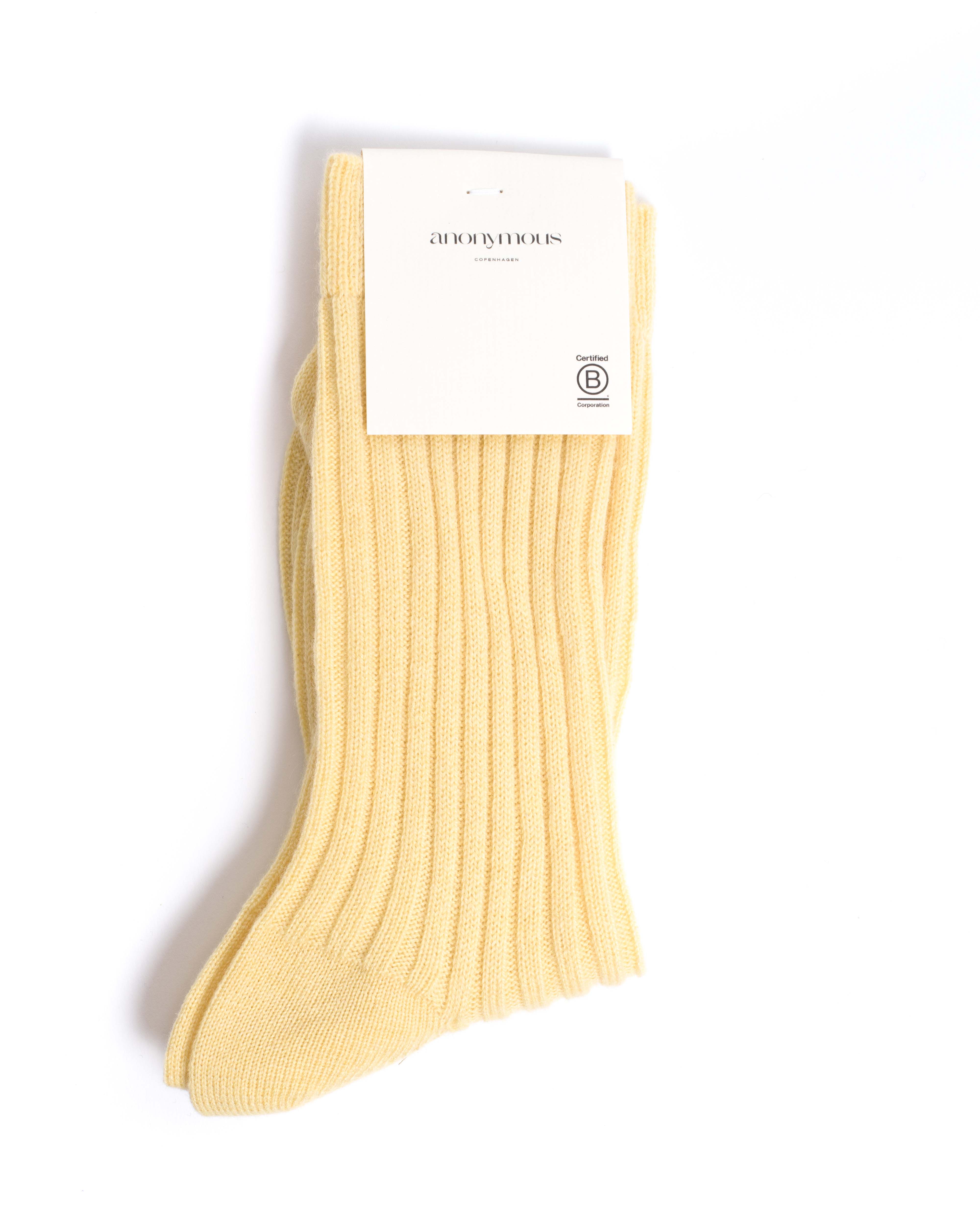 Magdai cashmere socks 100% cashmere (socks) Pineapple ice - Image 3