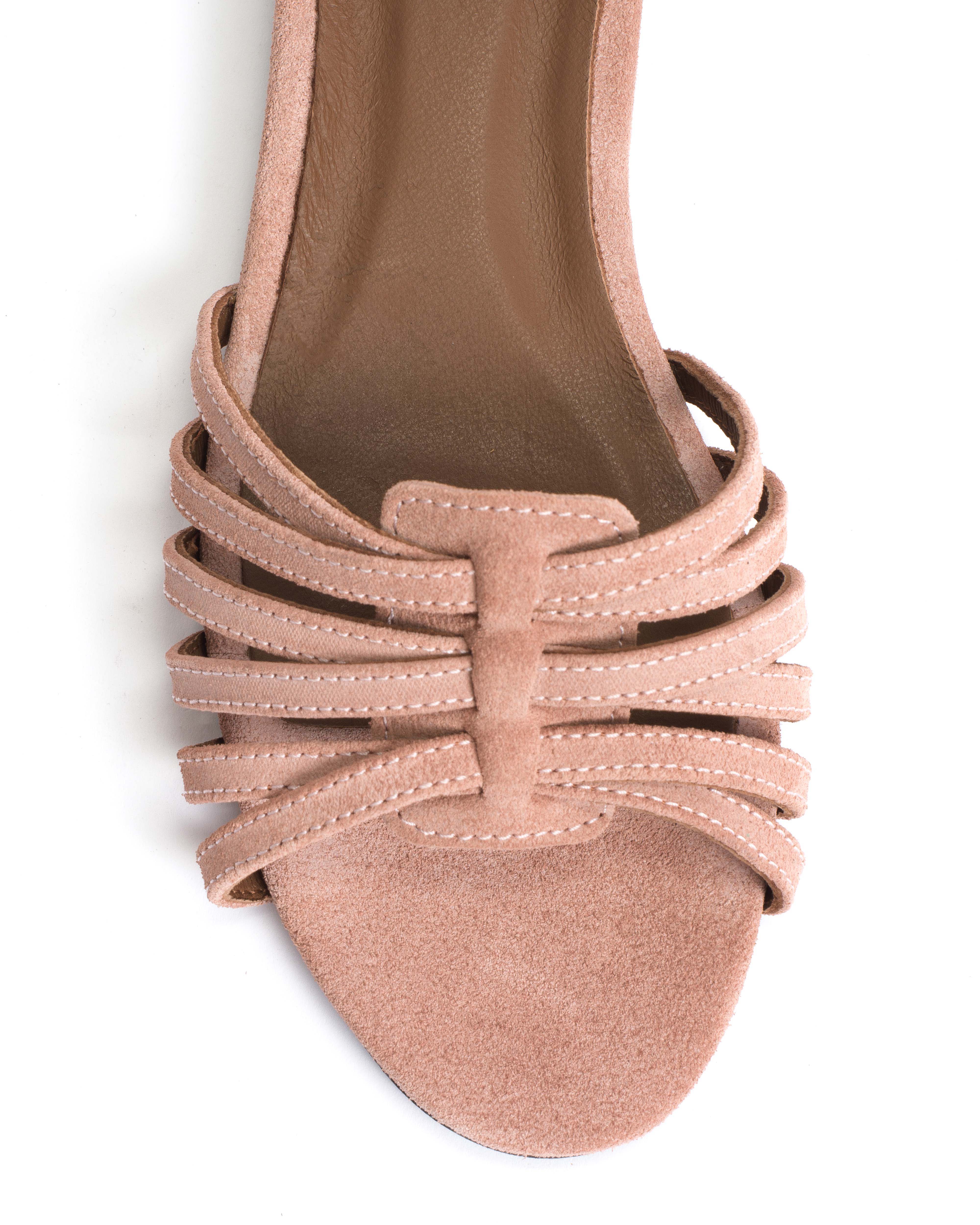 Mareike 10 Calf suede Burned rose - Image 6