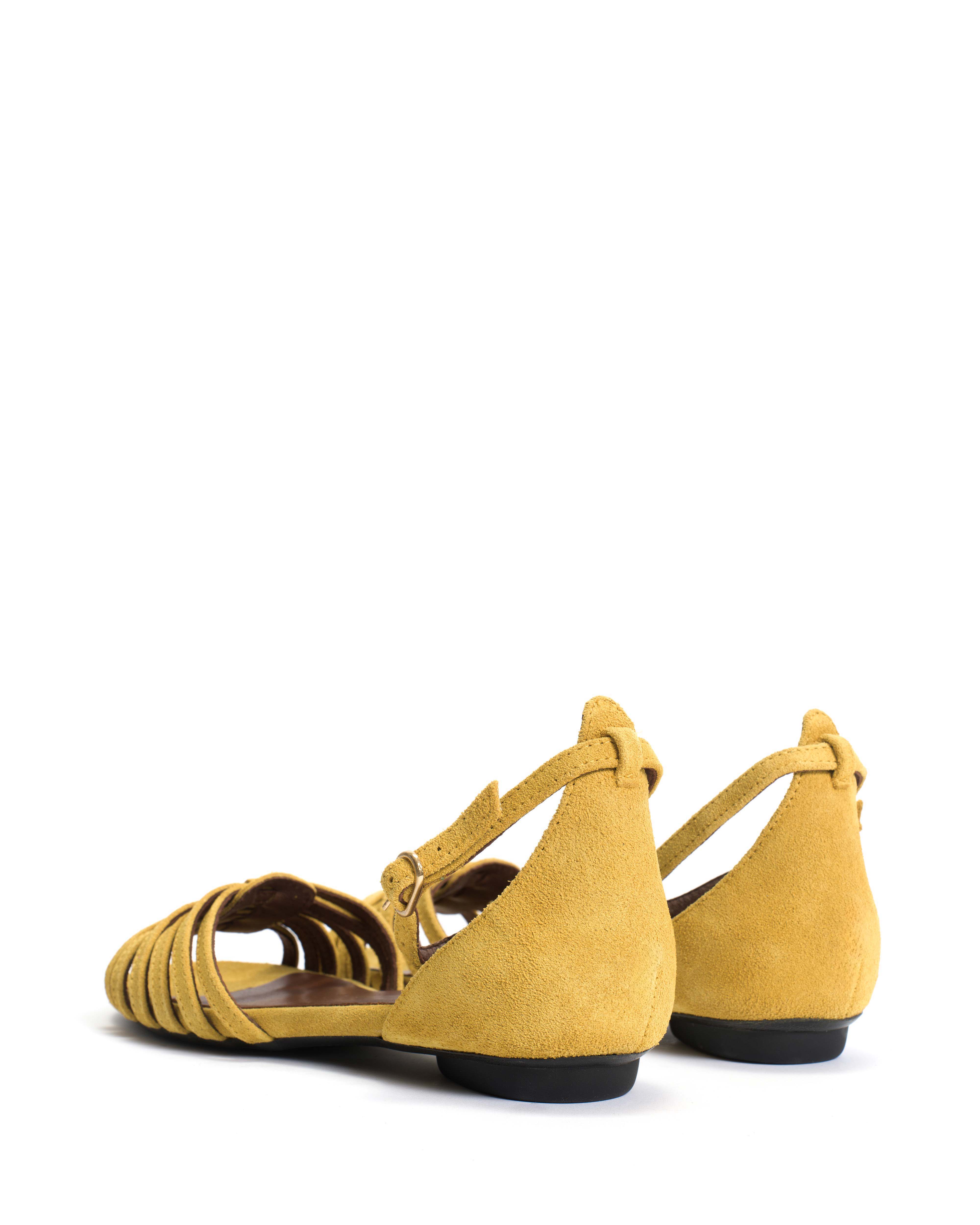 Mareike 10 Calf suede Pineapple ice - Image 4