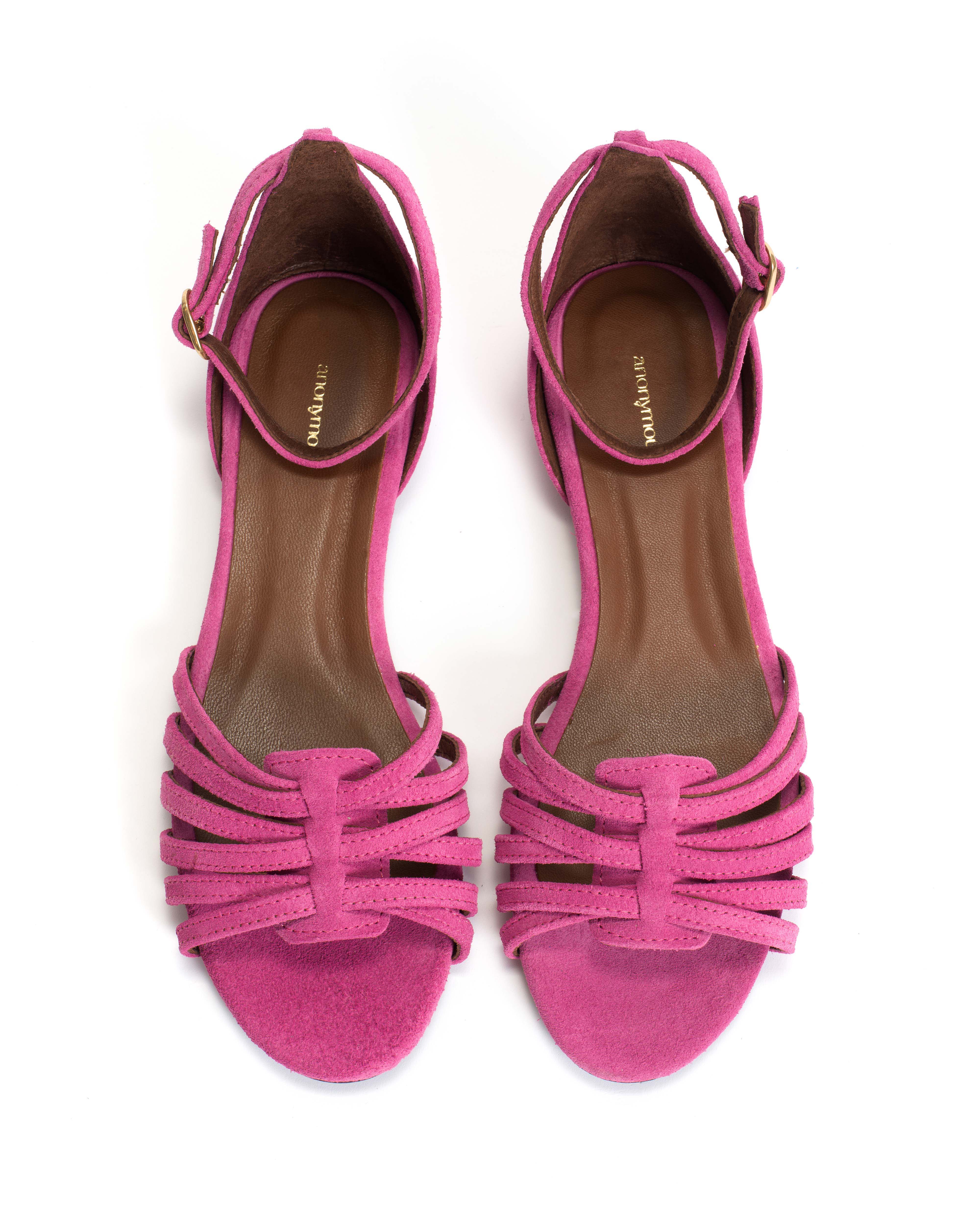 Mareike 10 Calf suede Raspberry sorbet - Image 3