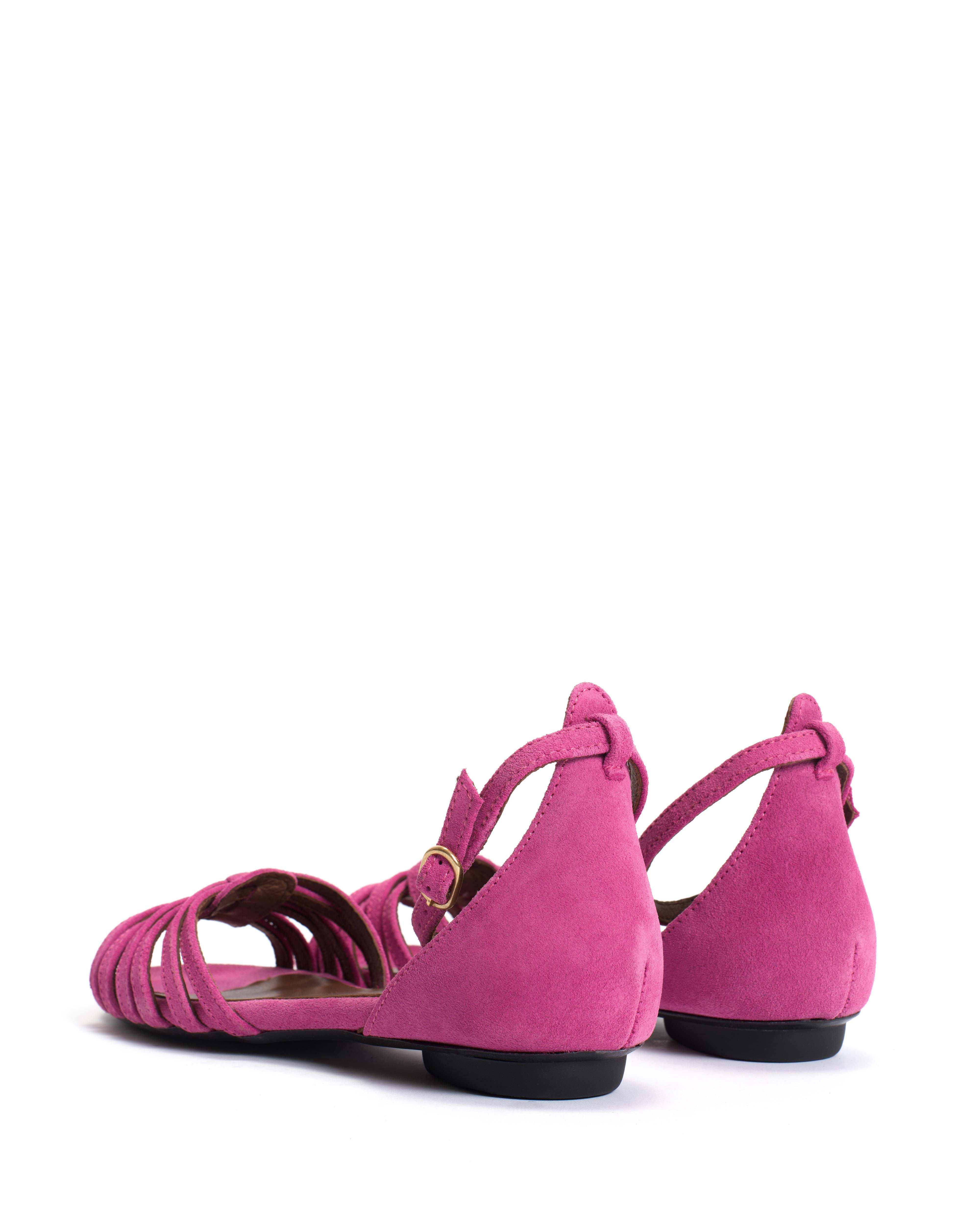 Mareike 10 Calf suede Raspberry sorbet - Image 4