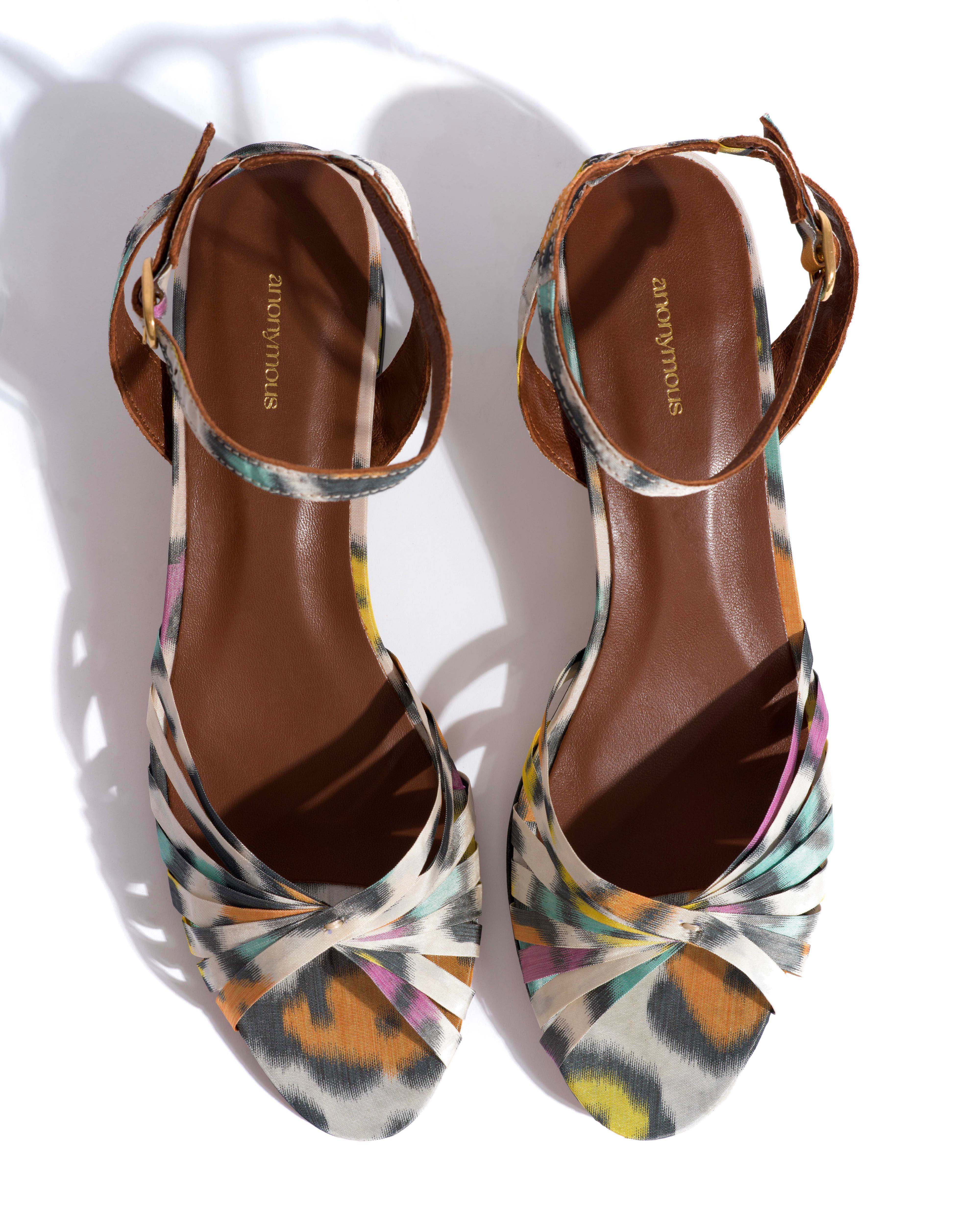 Margriet Satin print Multicolor leopard - Image 4